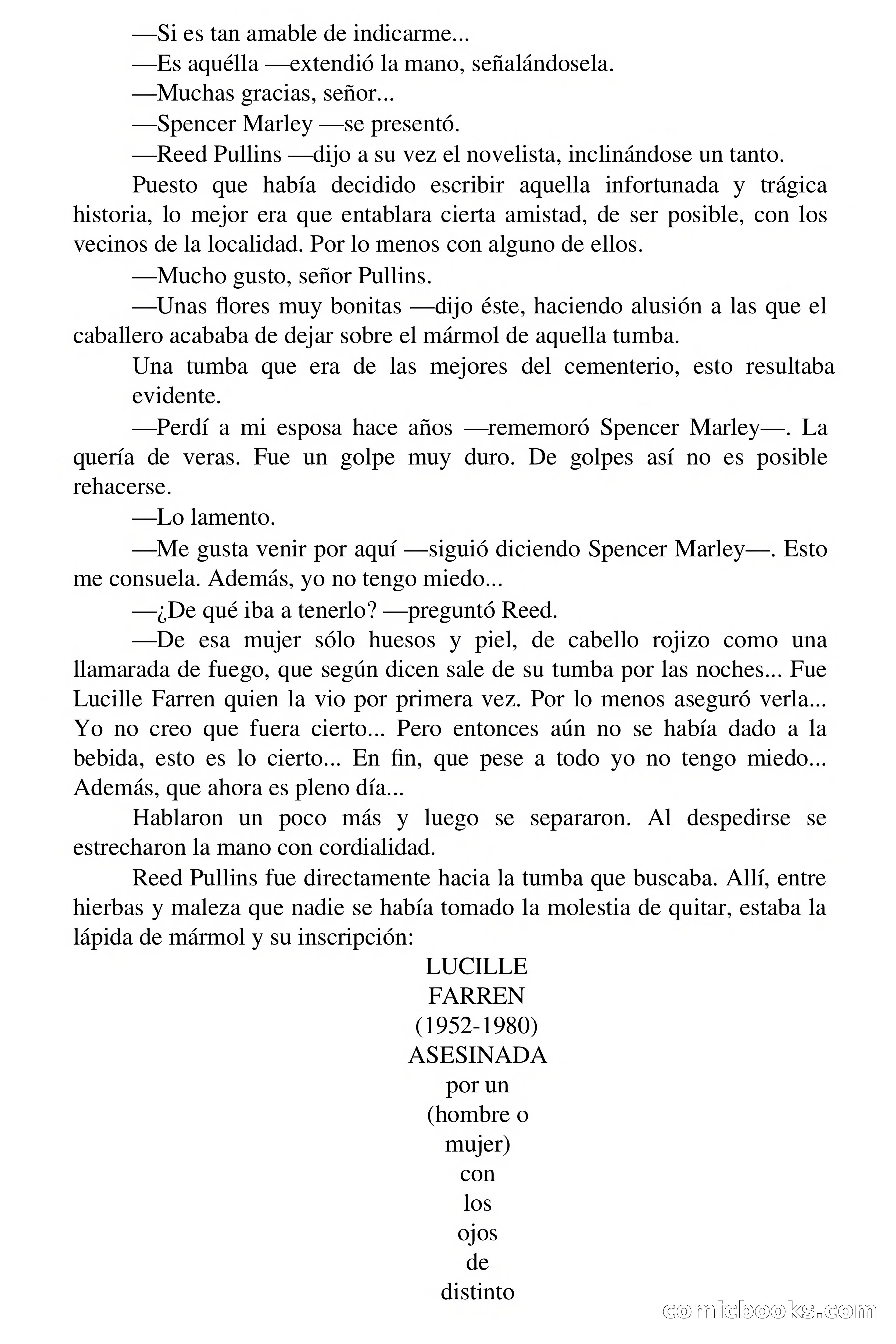 Junto al pavoroso cementerio — page 22 of 103