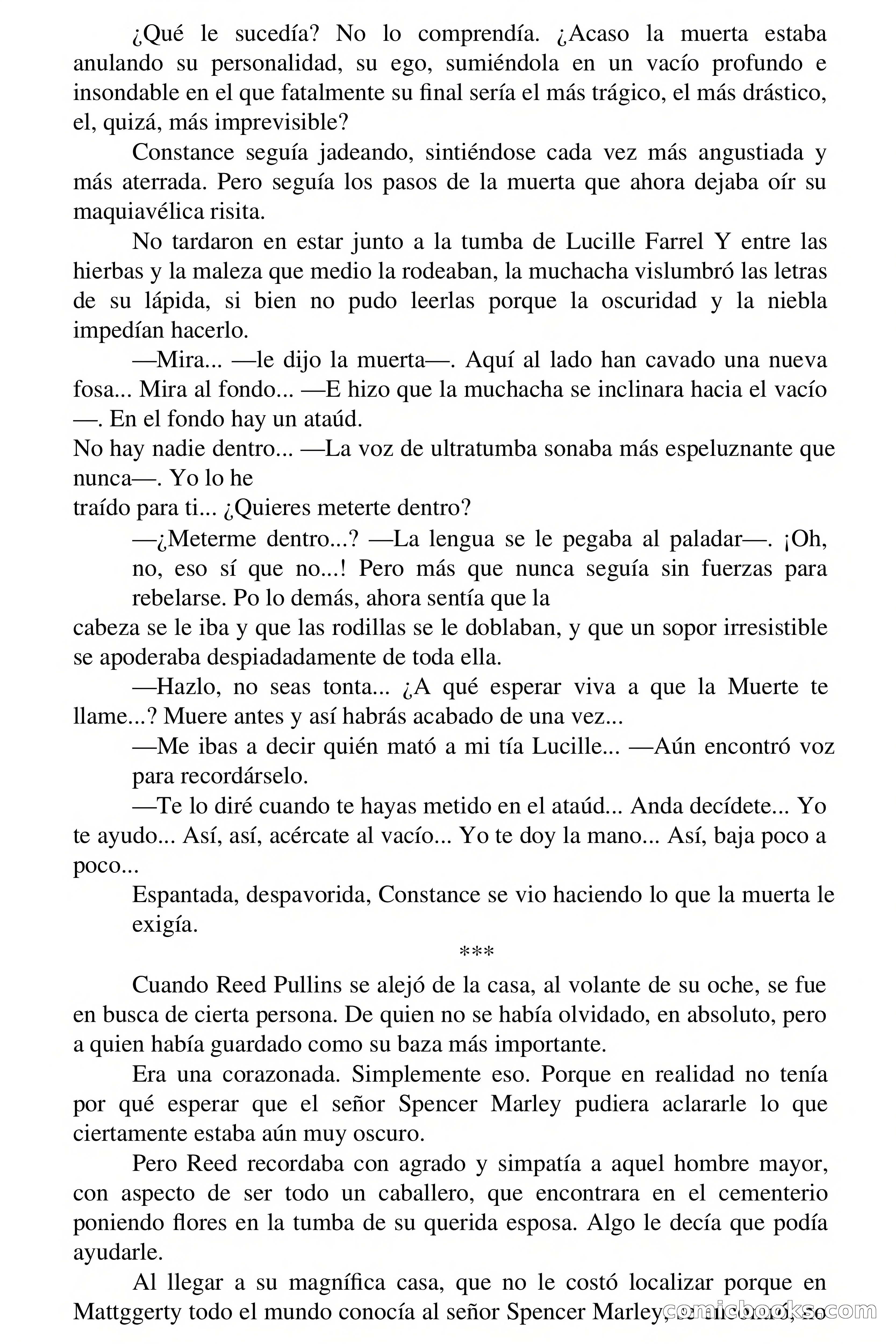 Junto al pavoroso cementerio — page 74 of 103