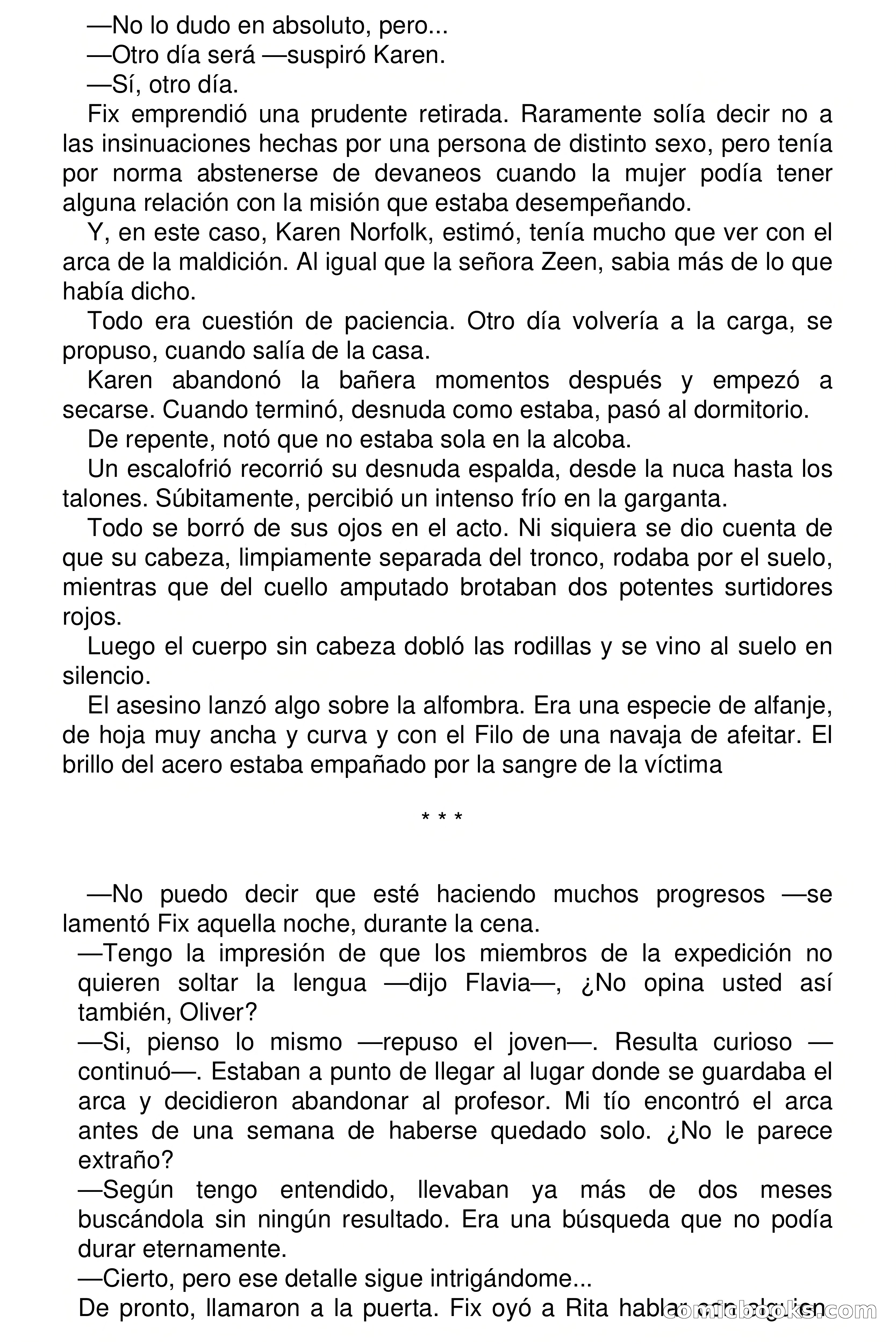 Selección Terror: El Arca de la Maldición — page 31 of 76