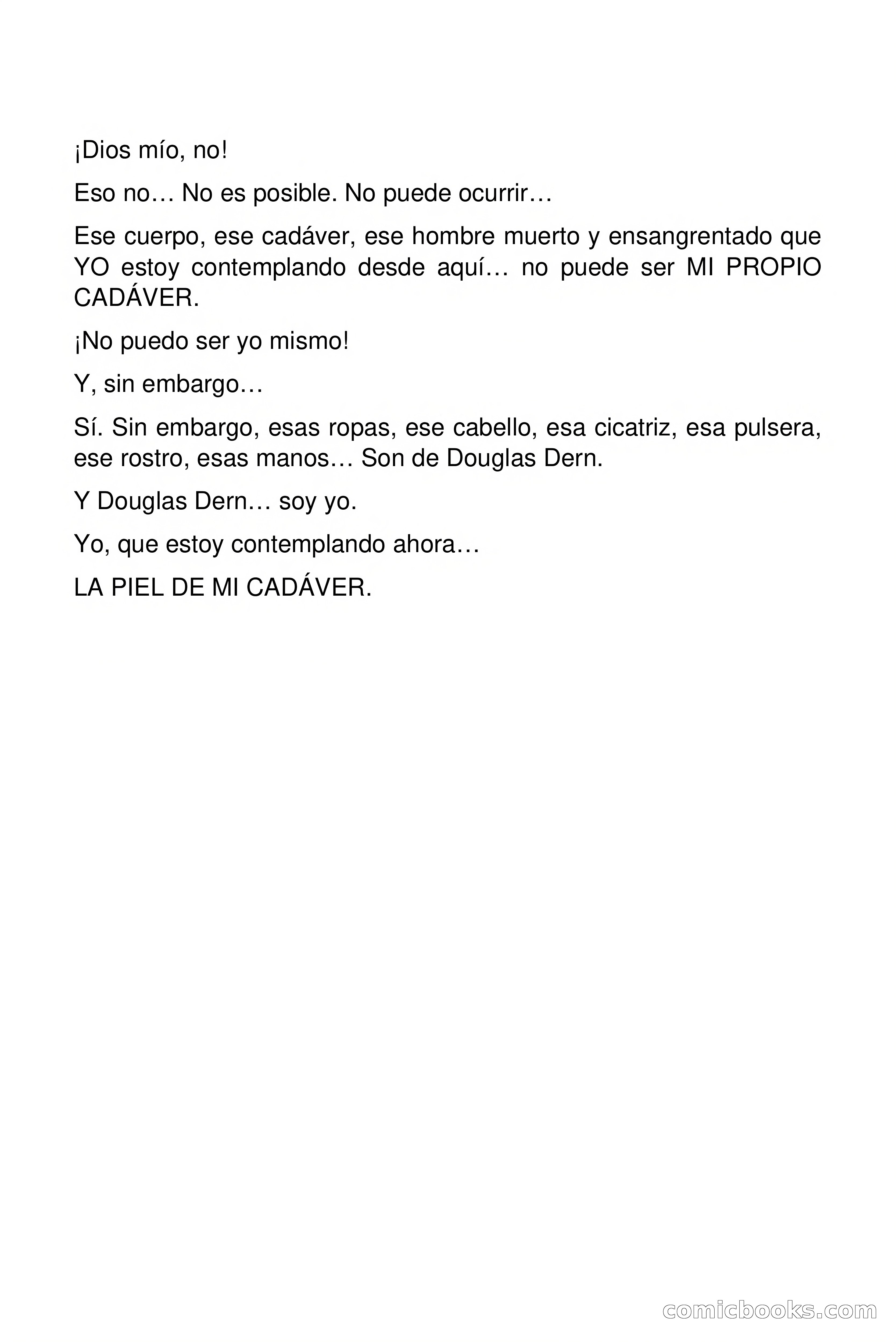 La piel de mi cadáver — page 2 of 98