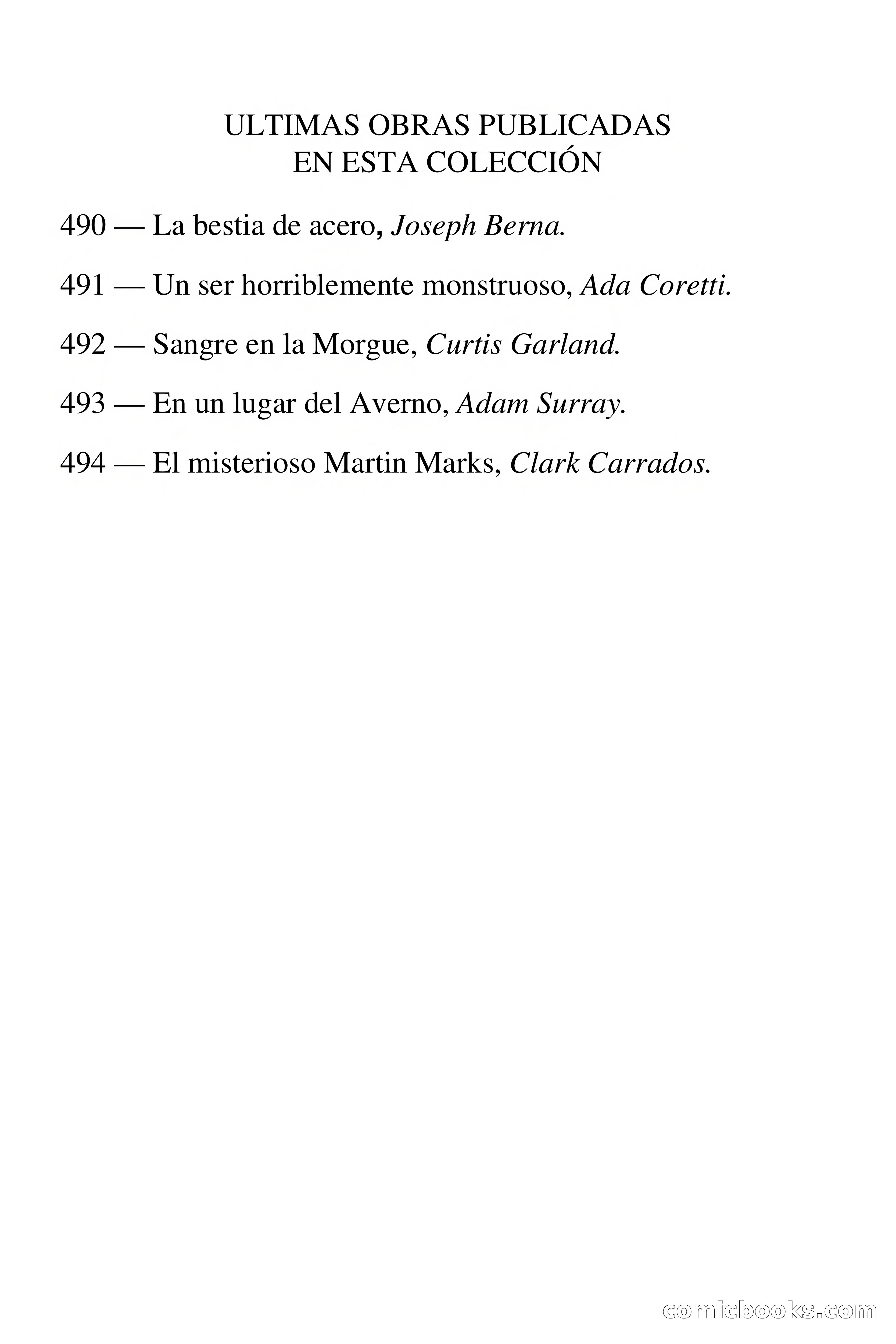 Selección Terror: Damas bajo la lluvia — page 3 of 75