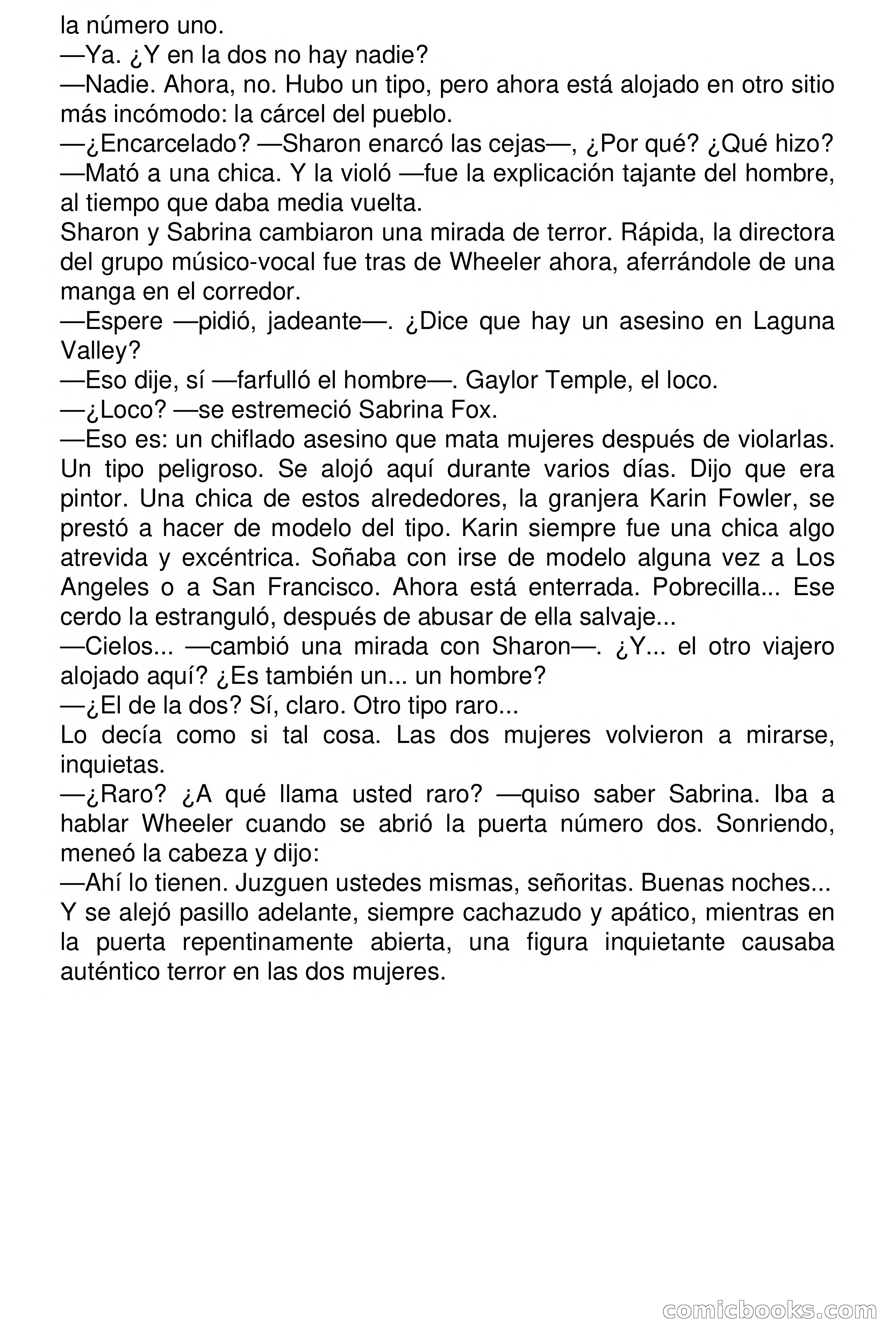 Selección Terror: Damas bajo la lluvia — page 25 of 75
