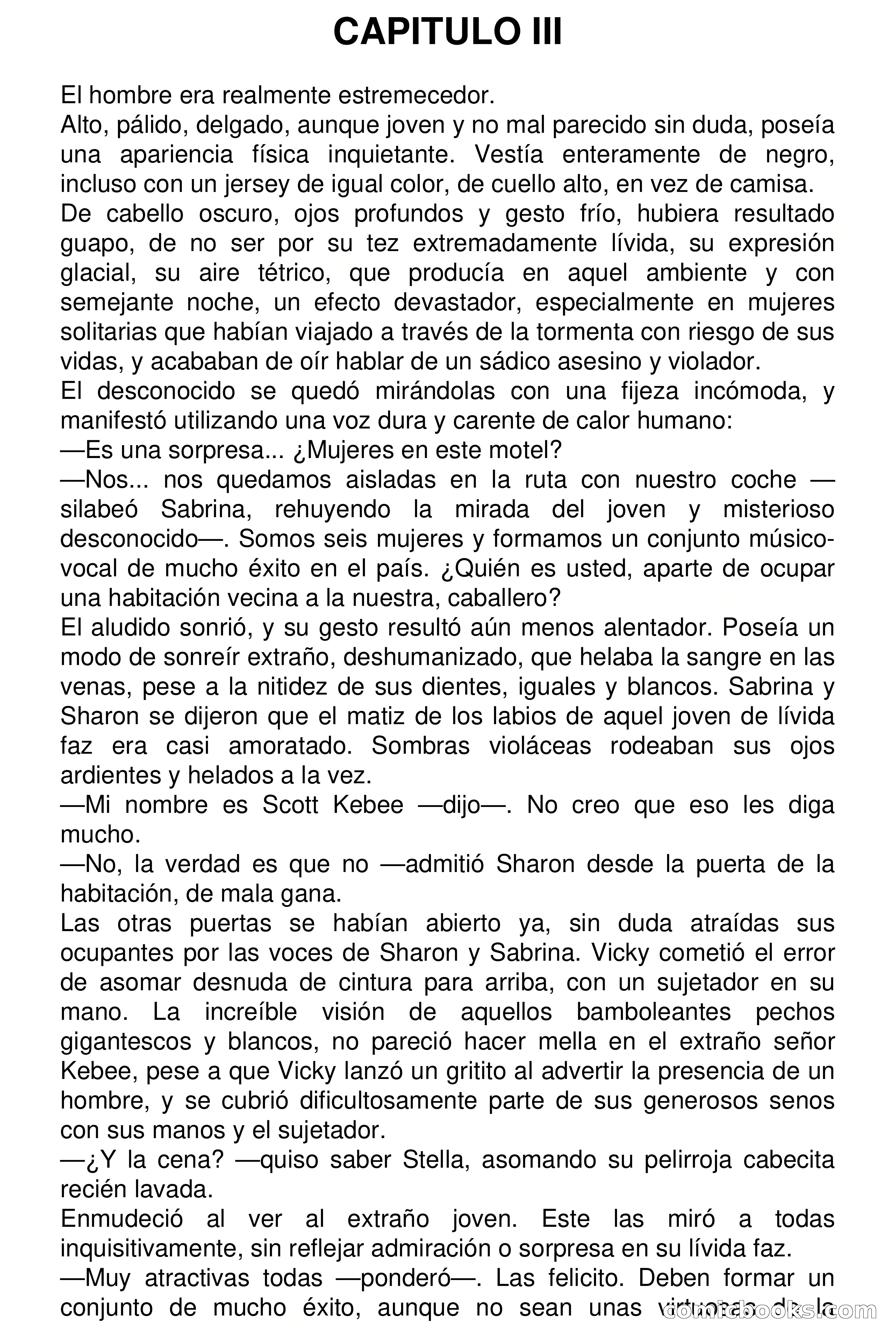 Selección Terror: Damas bajo la lluvia — page 27 of 75