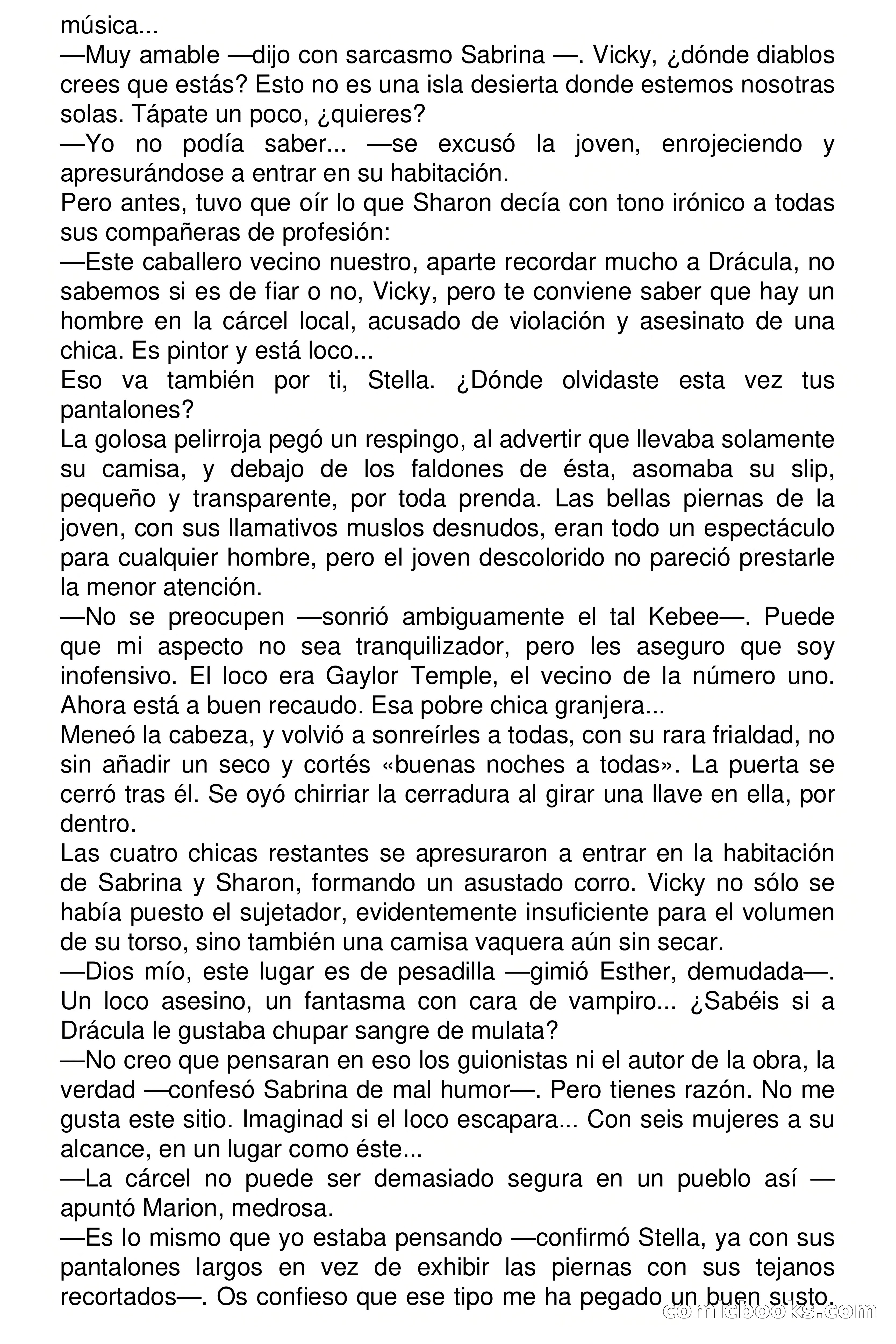 Selección Terror: Damas bajo la lluvia — page 28 of 75