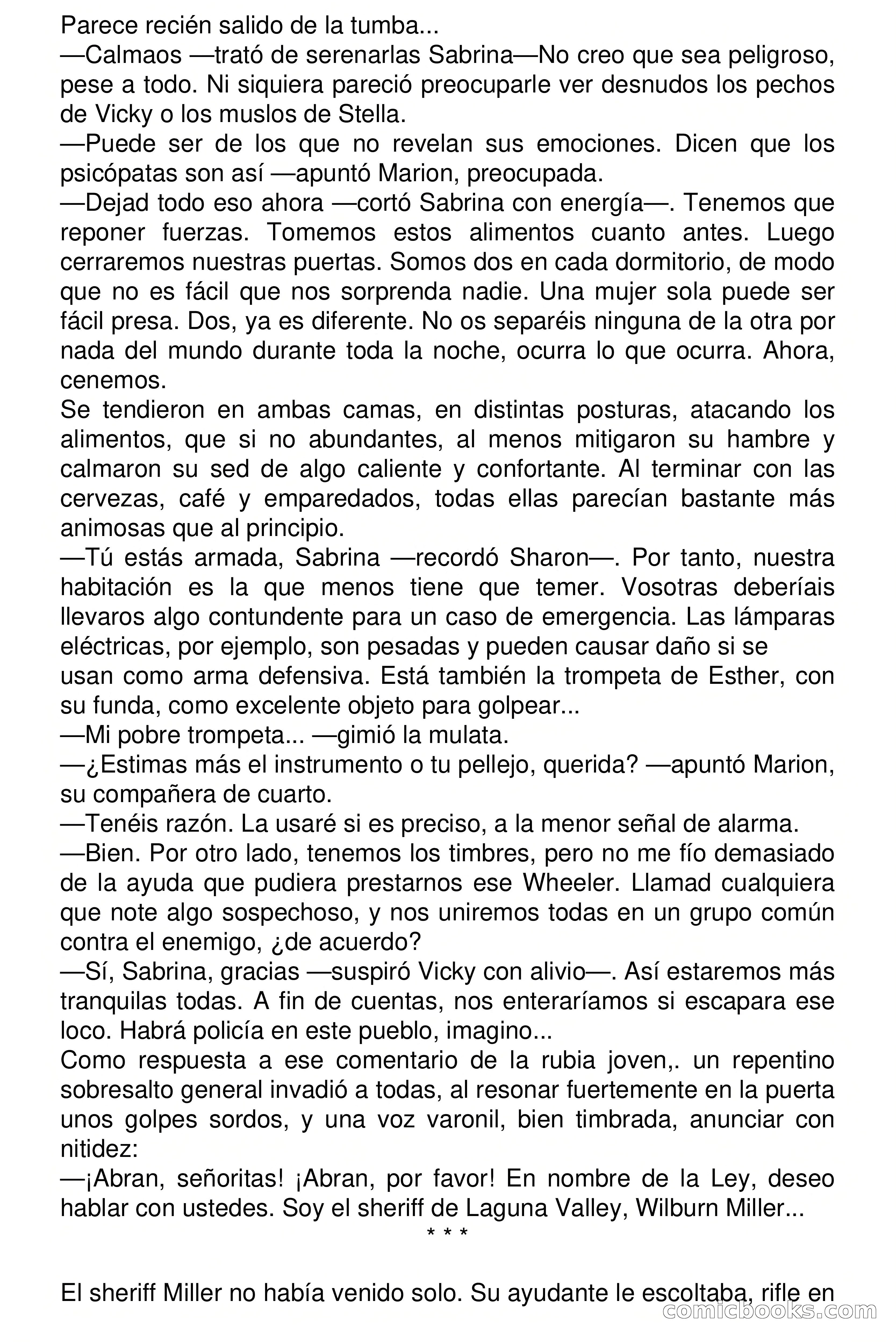 Selección Terror: Damas bajo la lluvia — page 29 of 75