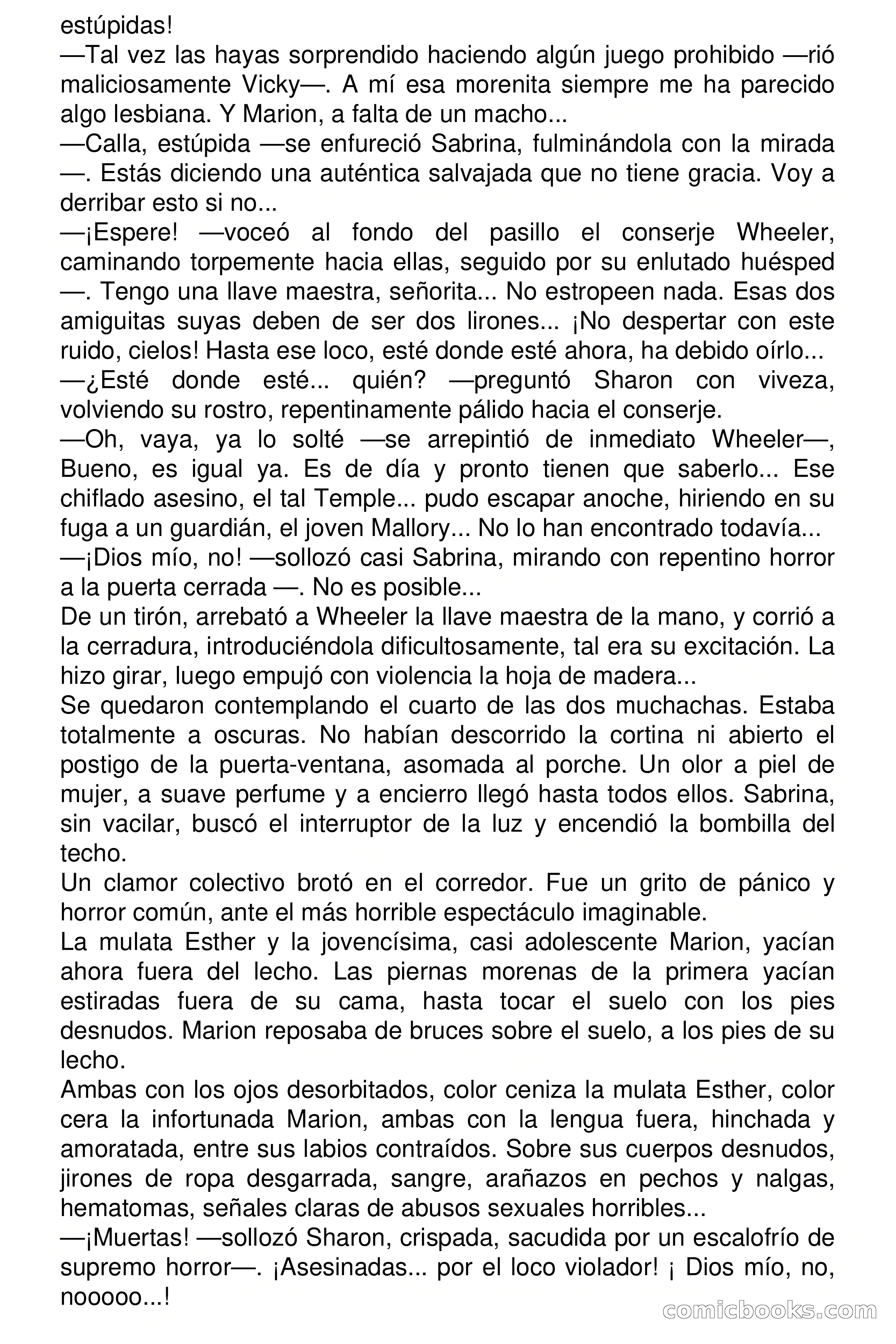 Selección Terror: Damas bajo la lluvia — page 39 of 75