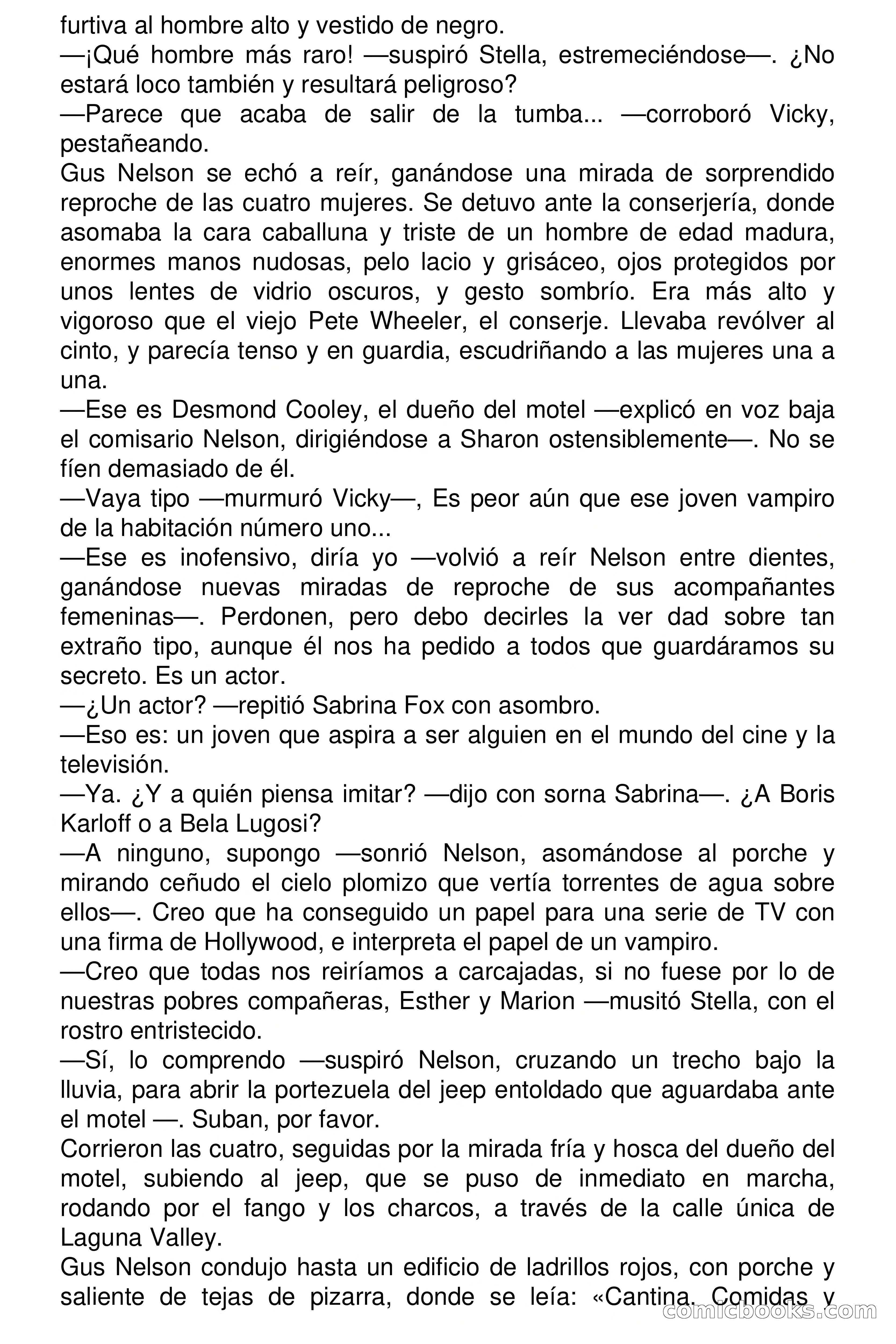 Selección Terror: Damas bajo la lluvia — page 43 of 75
