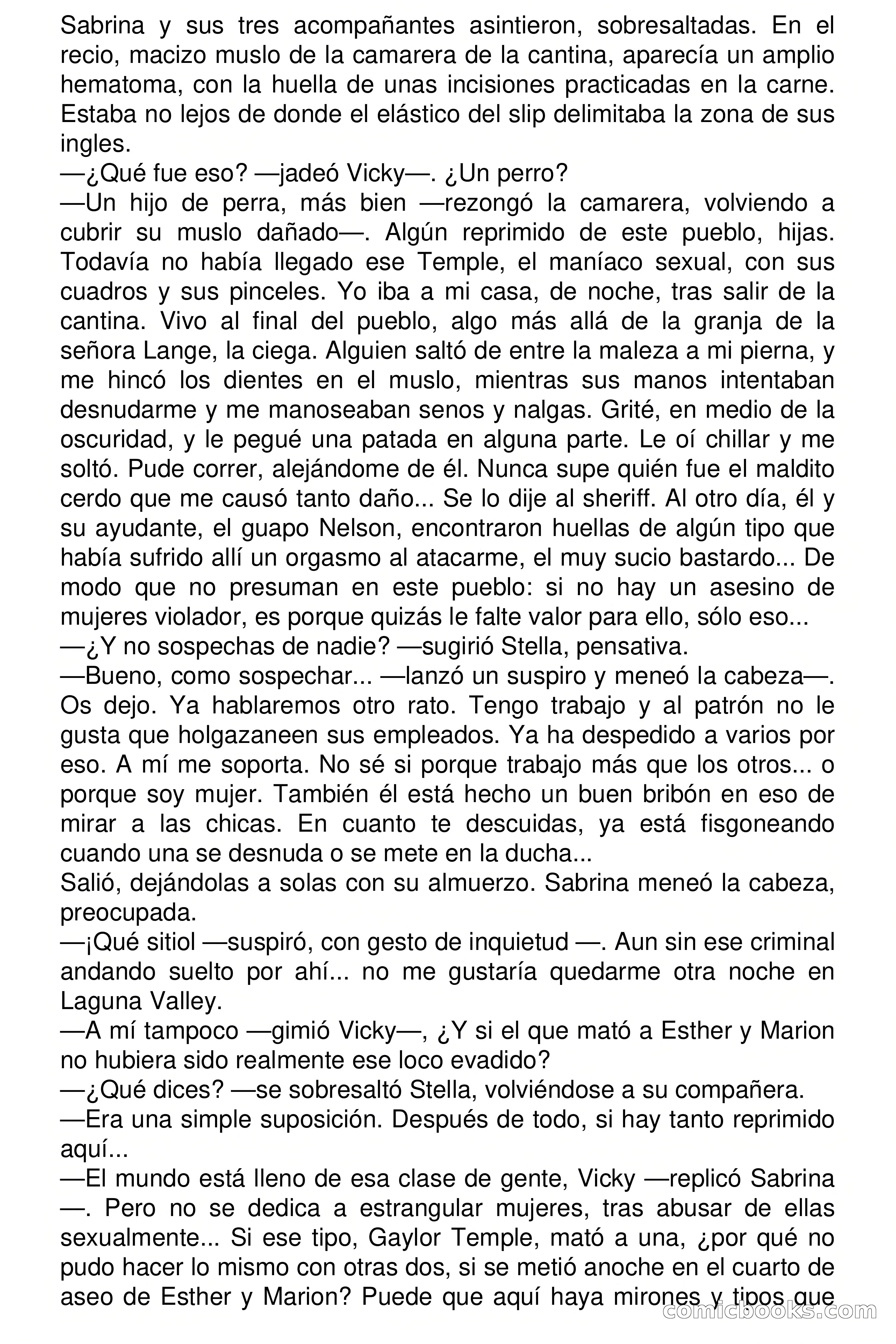 Selección Terror: Damas bajo la lluvia — page 46 of 75