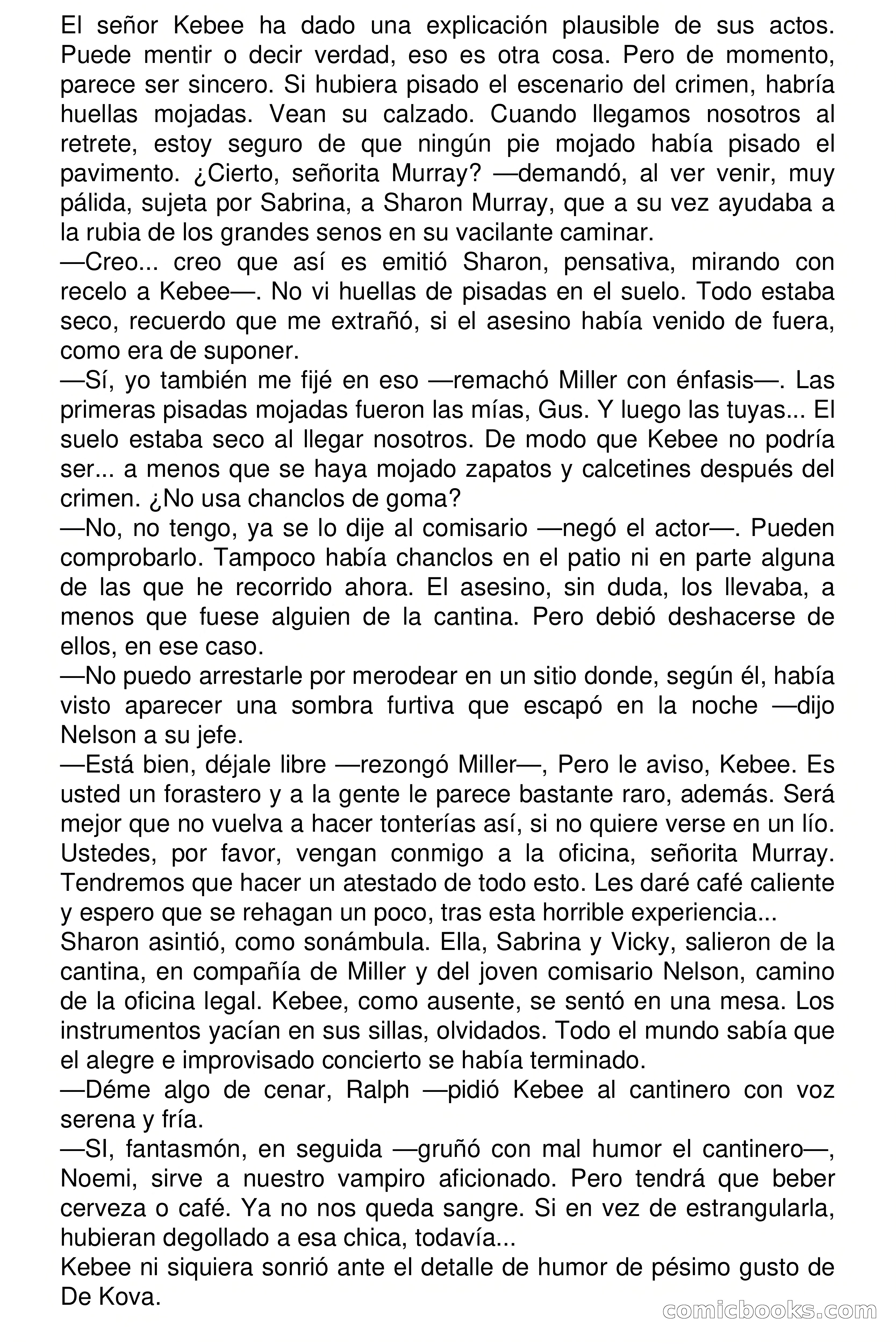 Selección Terror: Damas bajo la lluvia — page 58 of 75