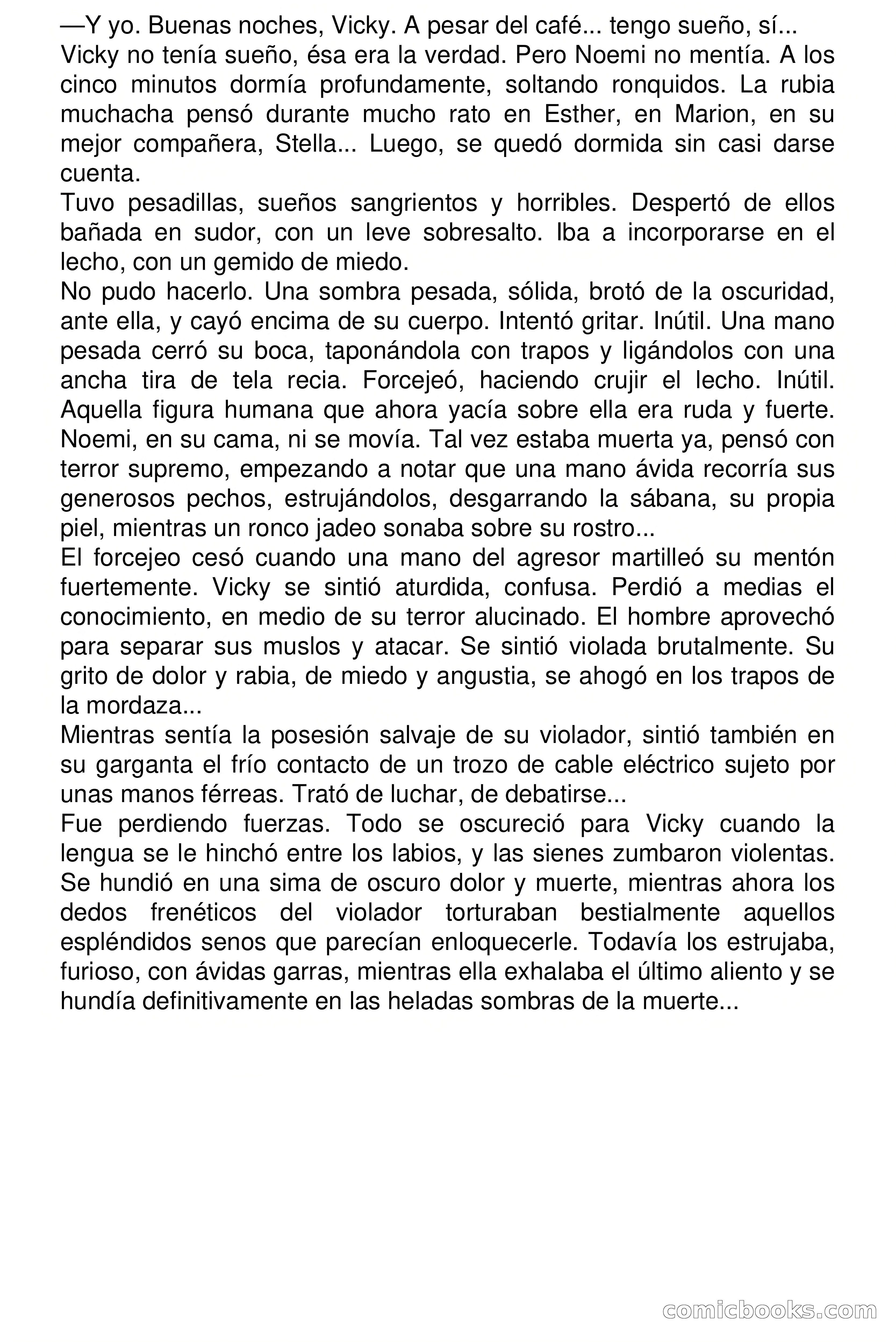 Selección Terror: Damas bajo la lluvia — page 65 of 75