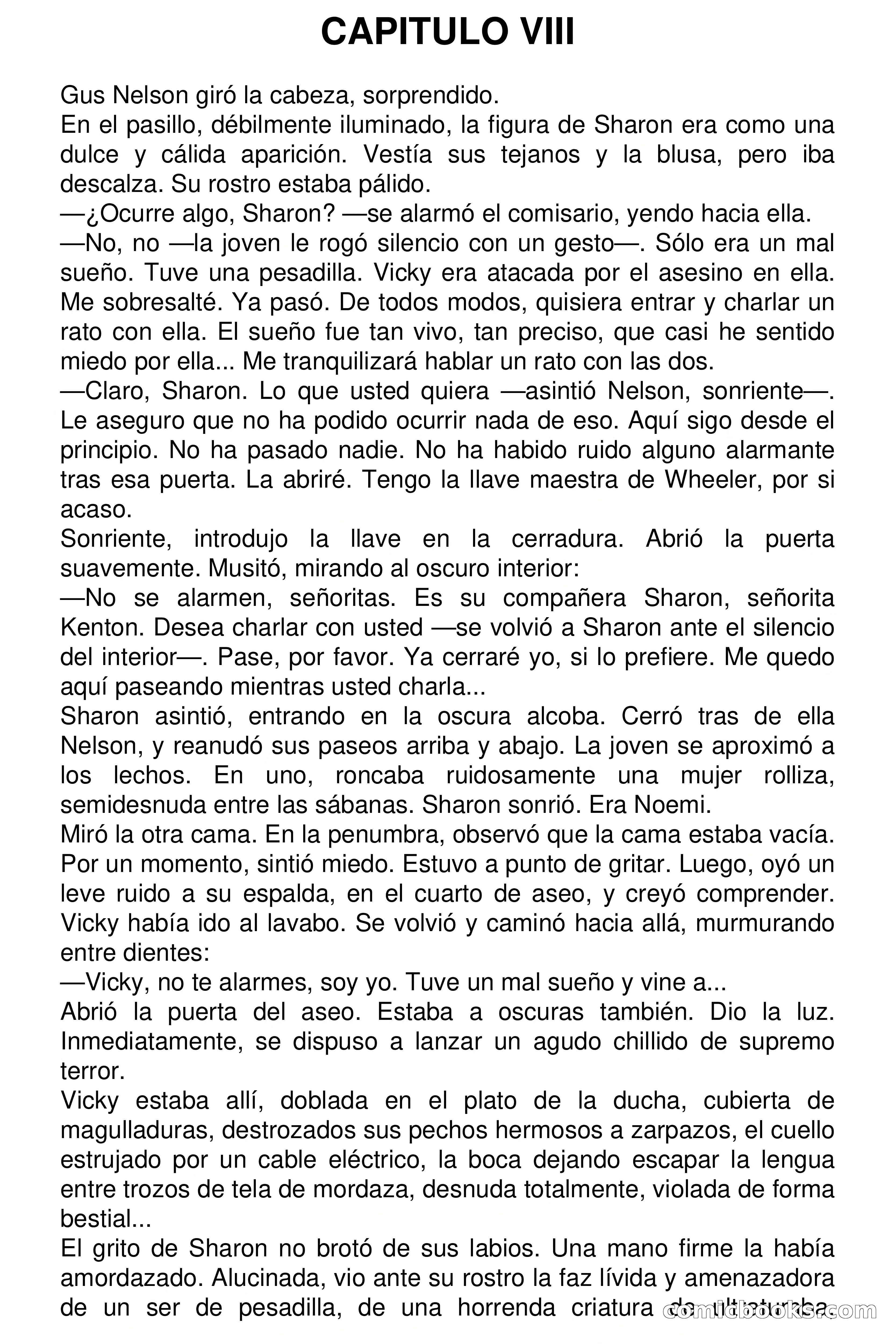 Selección Terror: Damas bajo la lluvia — page 67 of 75