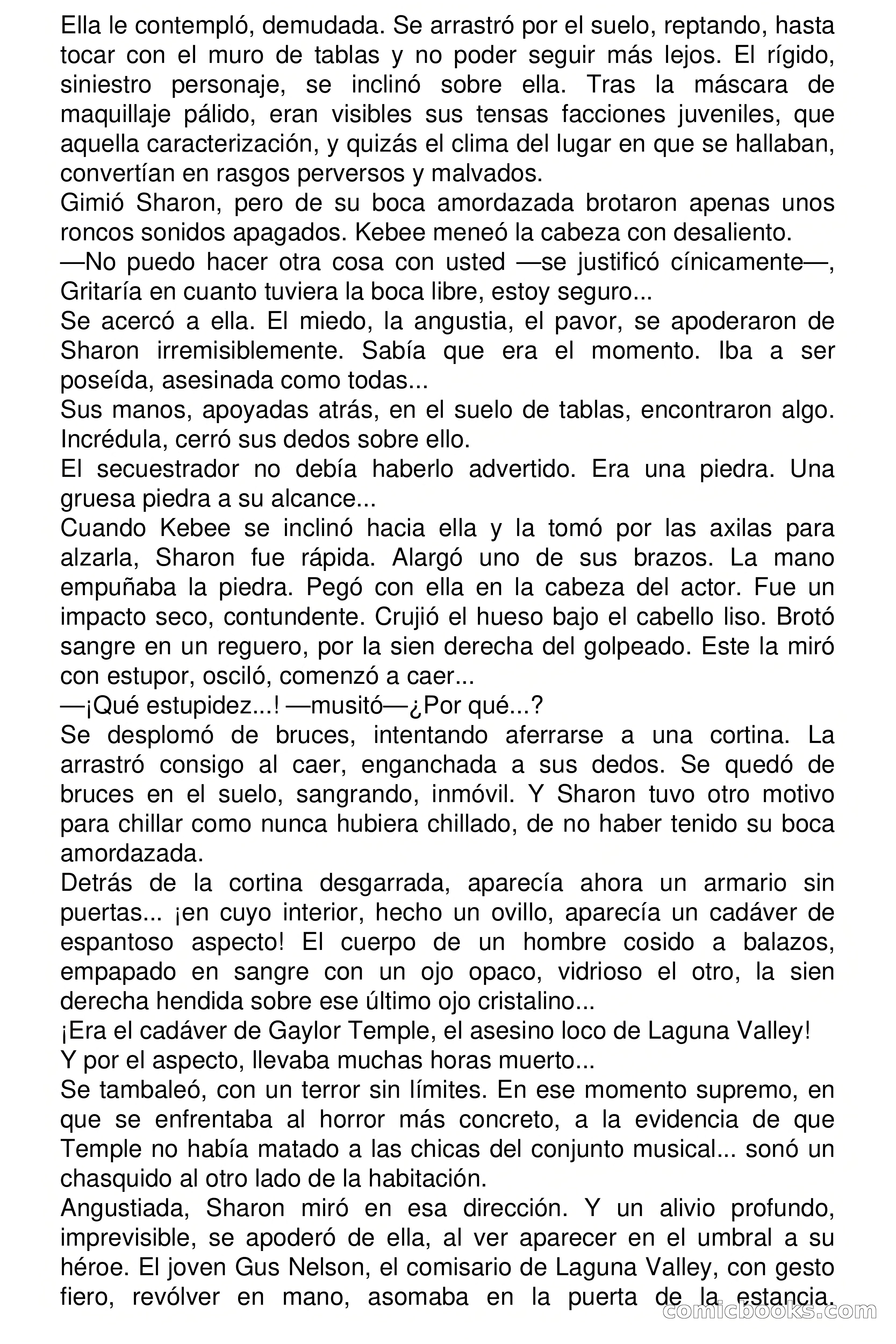 Selección Terror: Damas bajo la lluvia — page 69 of 75