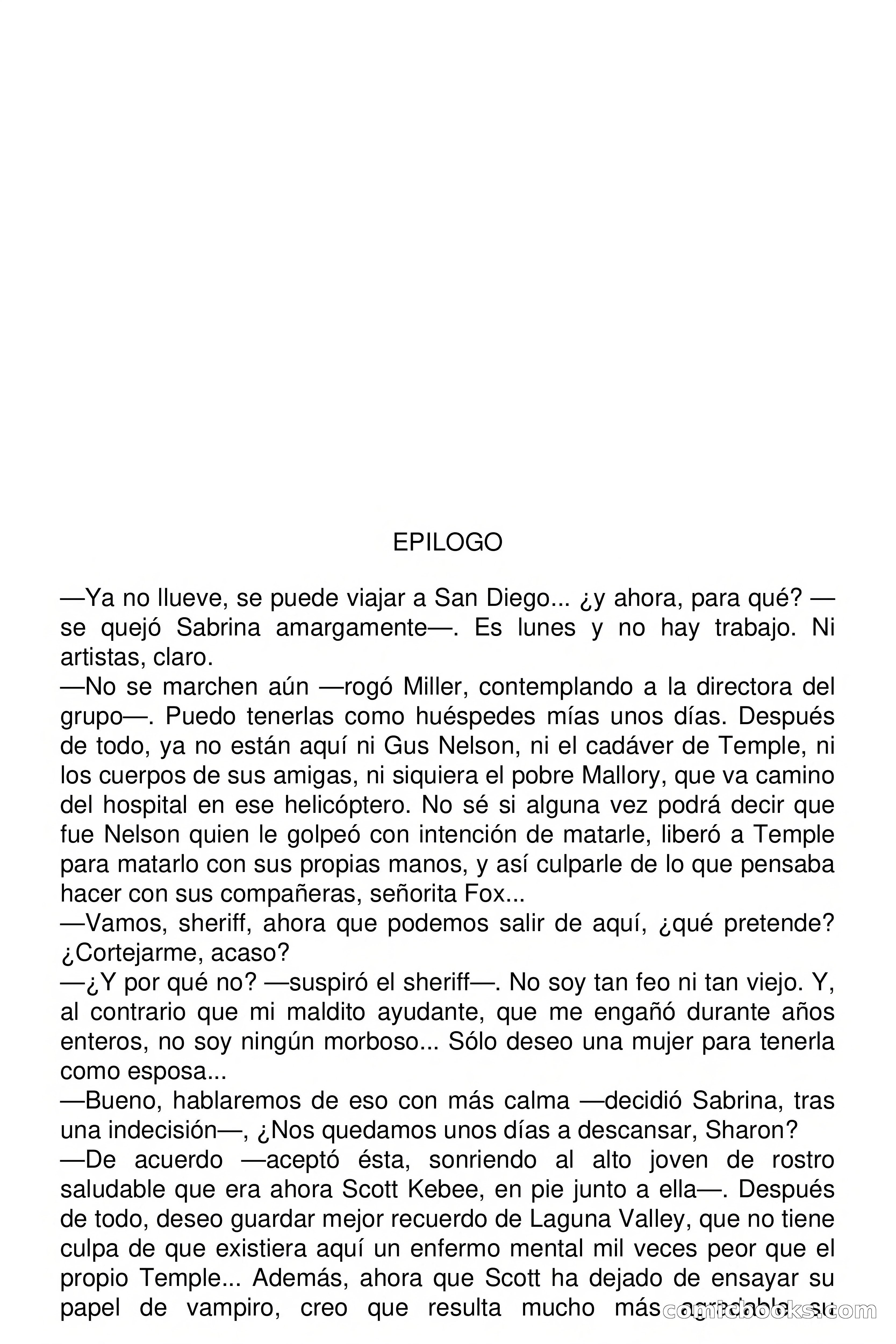 Selección Terror: Damas bajo la lluvia — page 72 of 75
