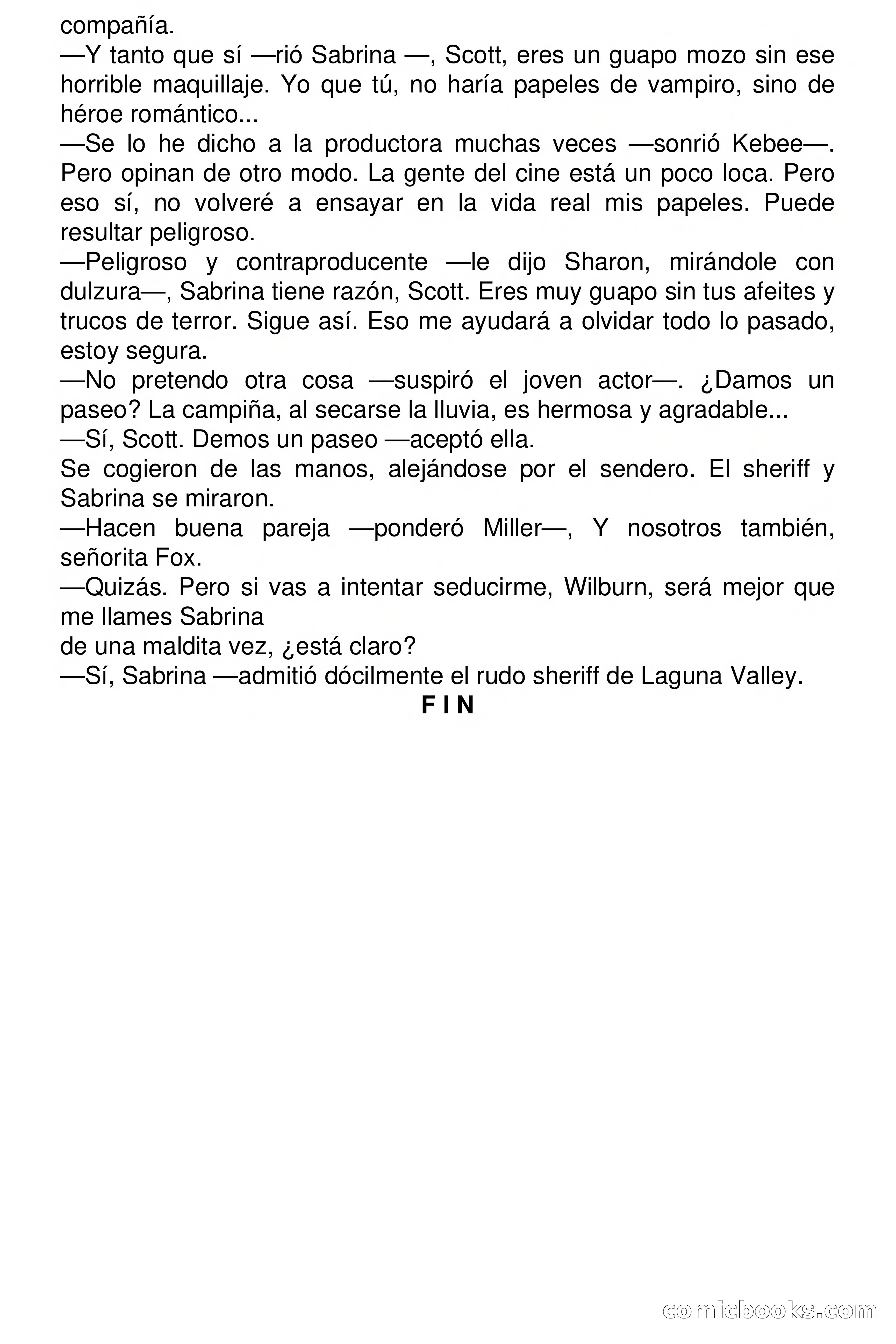 Selección Terror: Damas bajo la lluvia — page 73 of 75