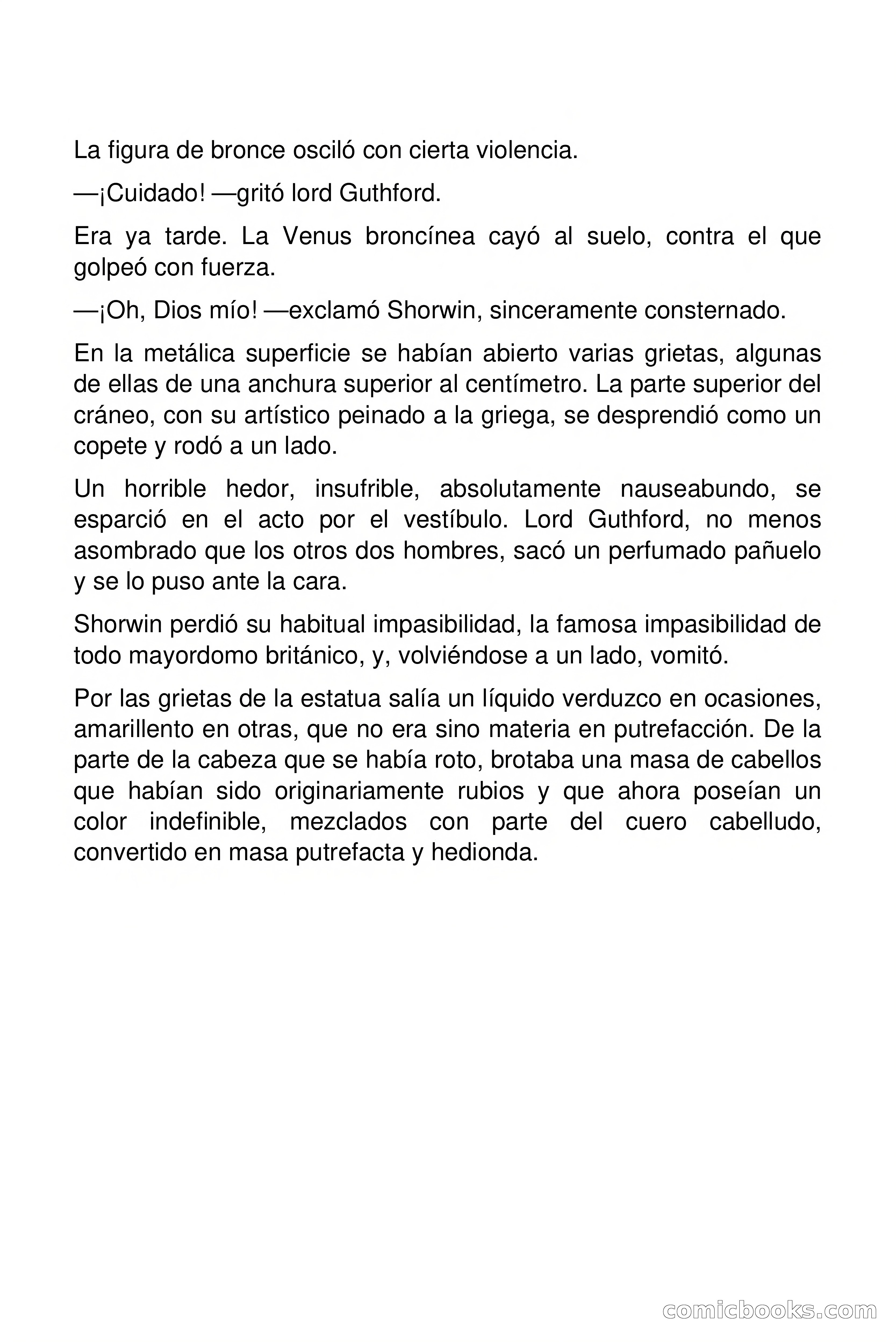 Selección Terror: La fábrica de estatuas — page 2 of 99