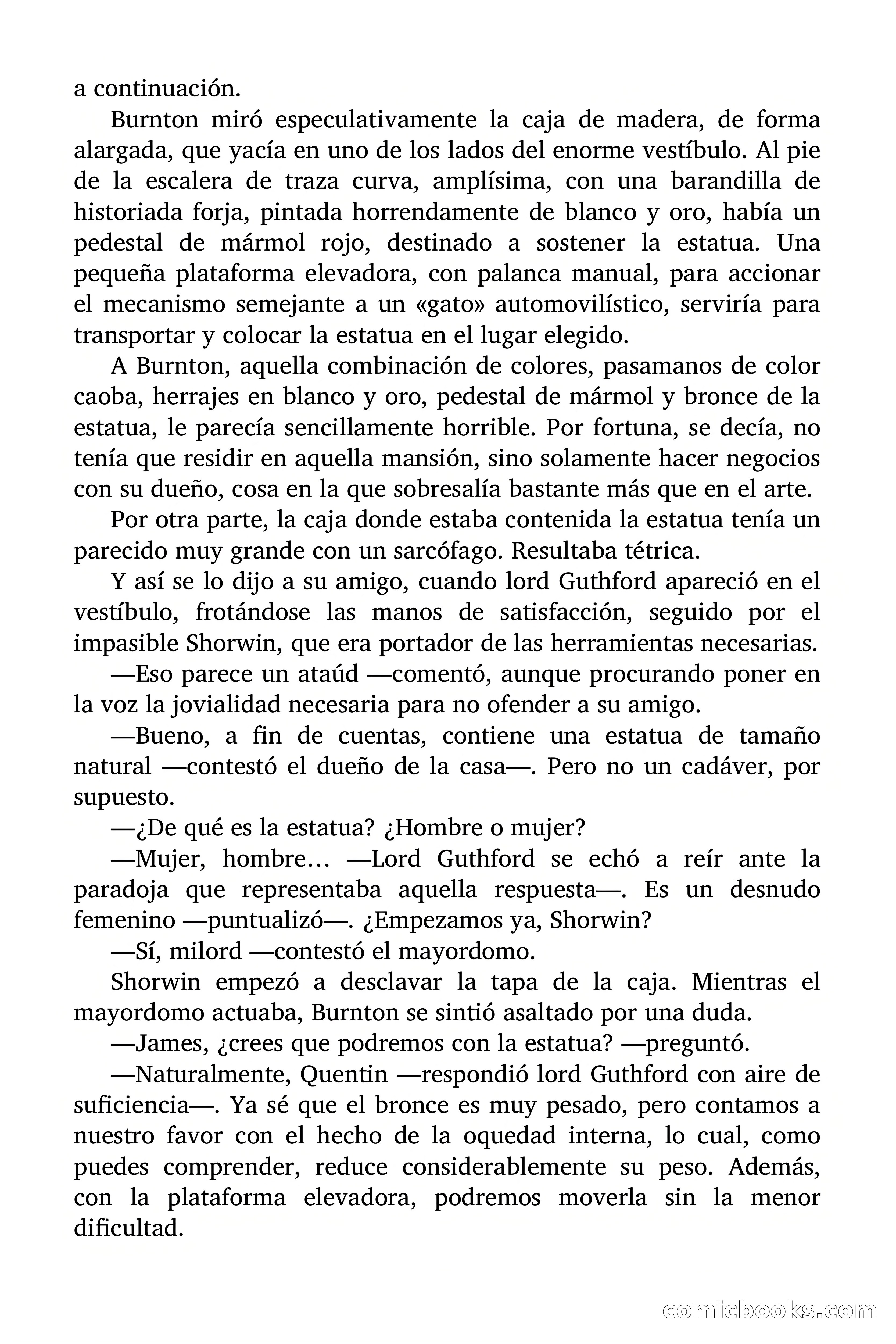 Selección Terror: La fábrica de estatuas — page 7 of 99