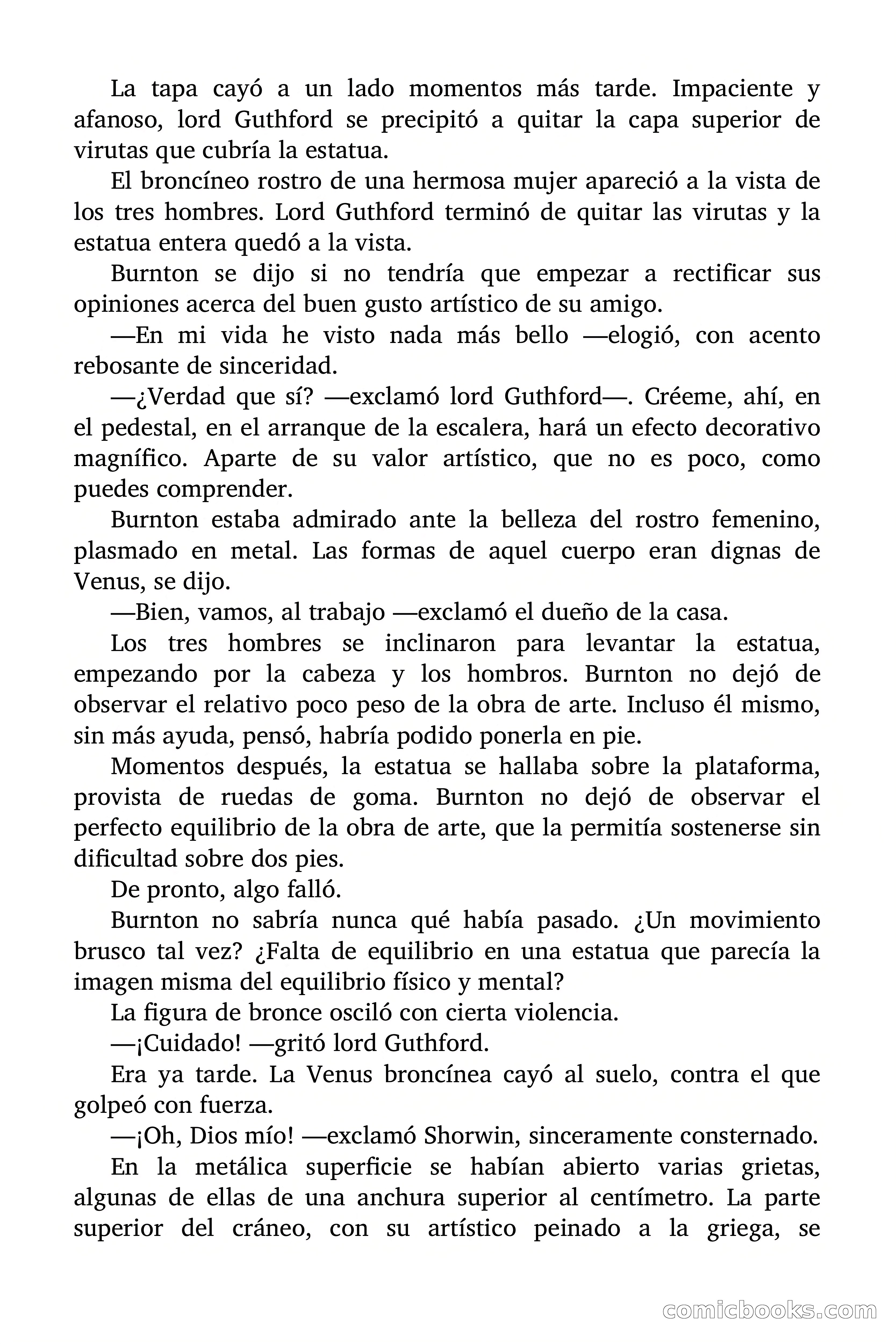 Selección Terror: La fábrica de estatuas — page 8 of 99