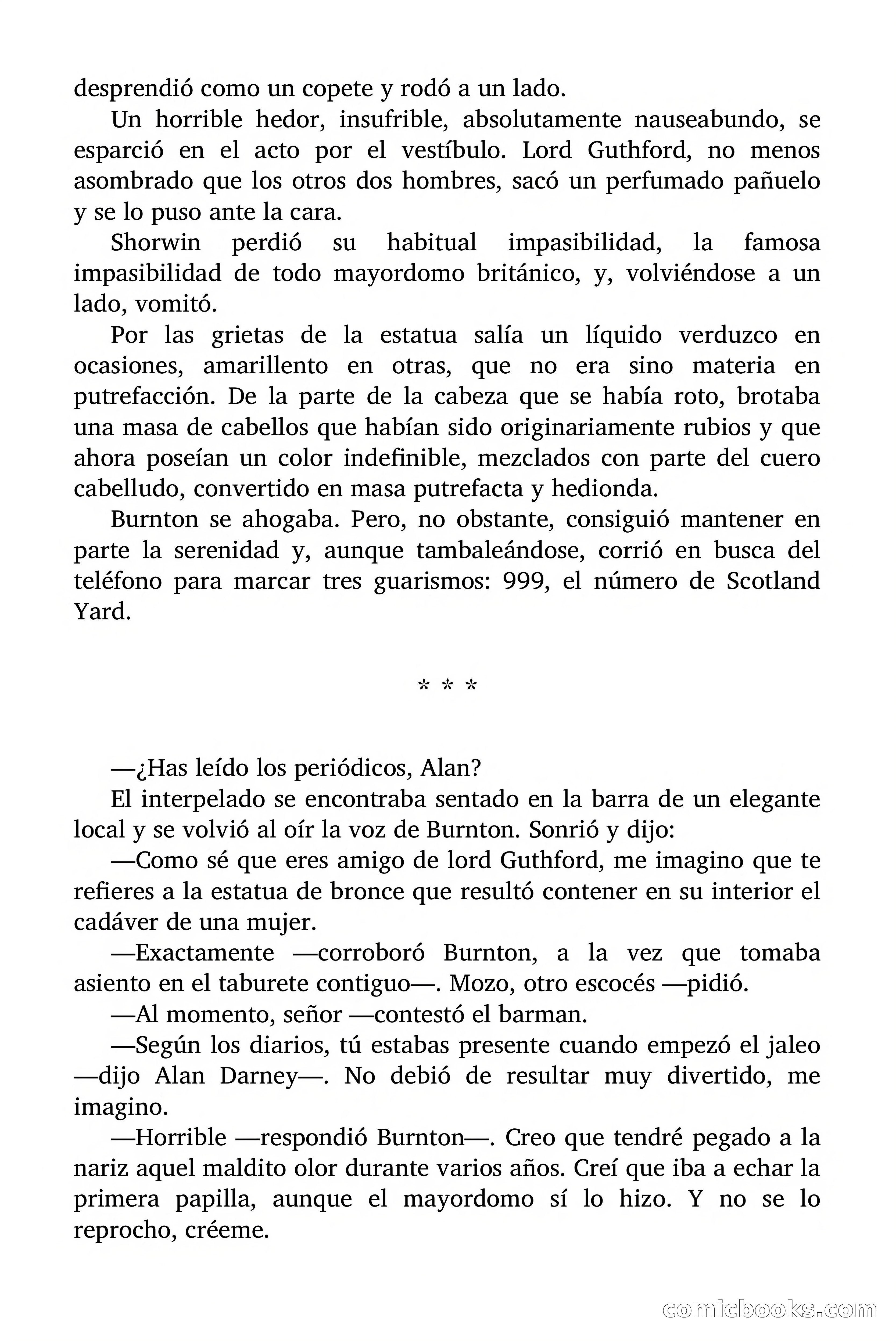 Selección Terror: La fábrica de estatuas — page 9 of 99