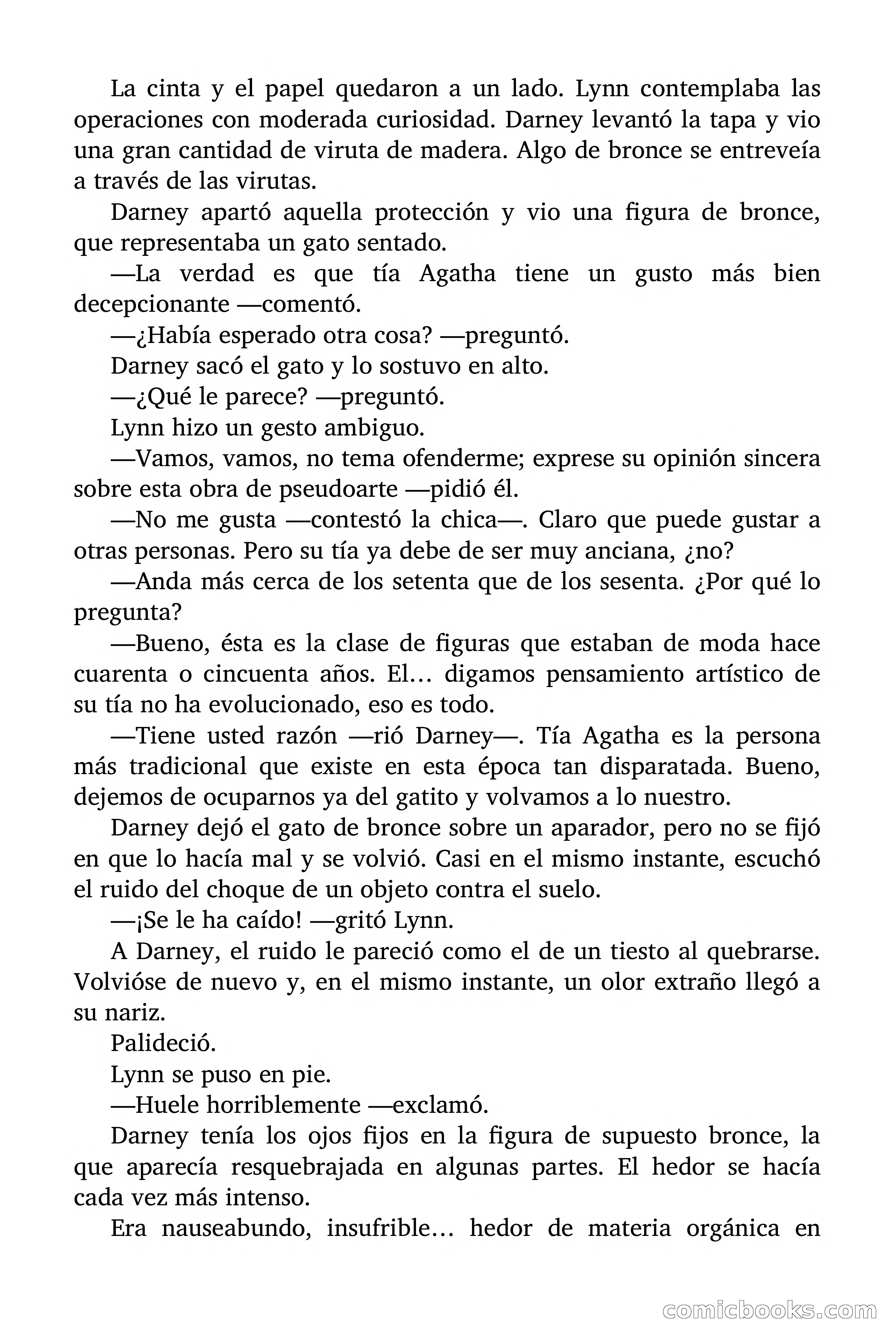 Selección Terror: La fábrica de estatuas — page 19 of 99