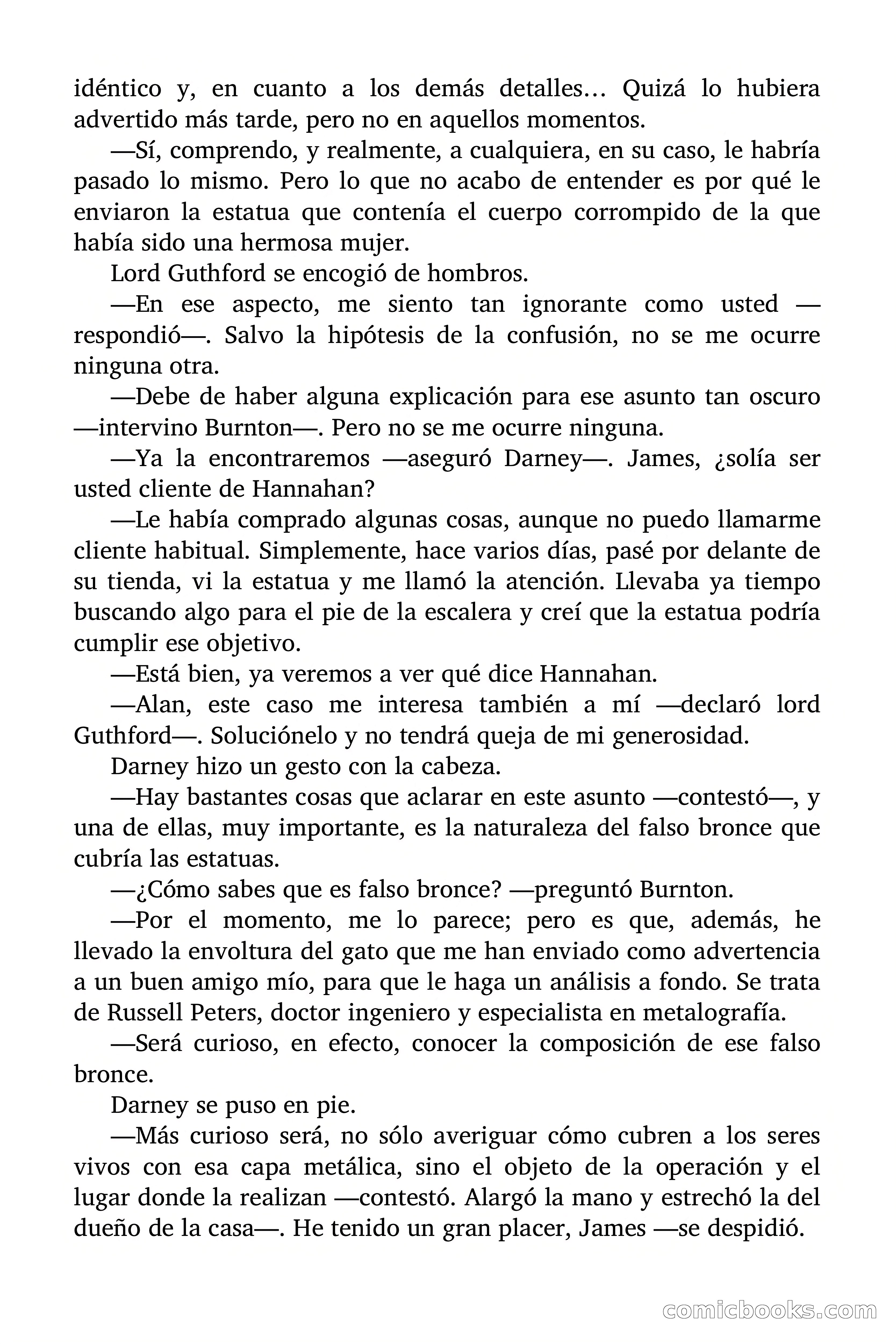 Selección Terror: La fábrica de estatuas — page 23 of 99