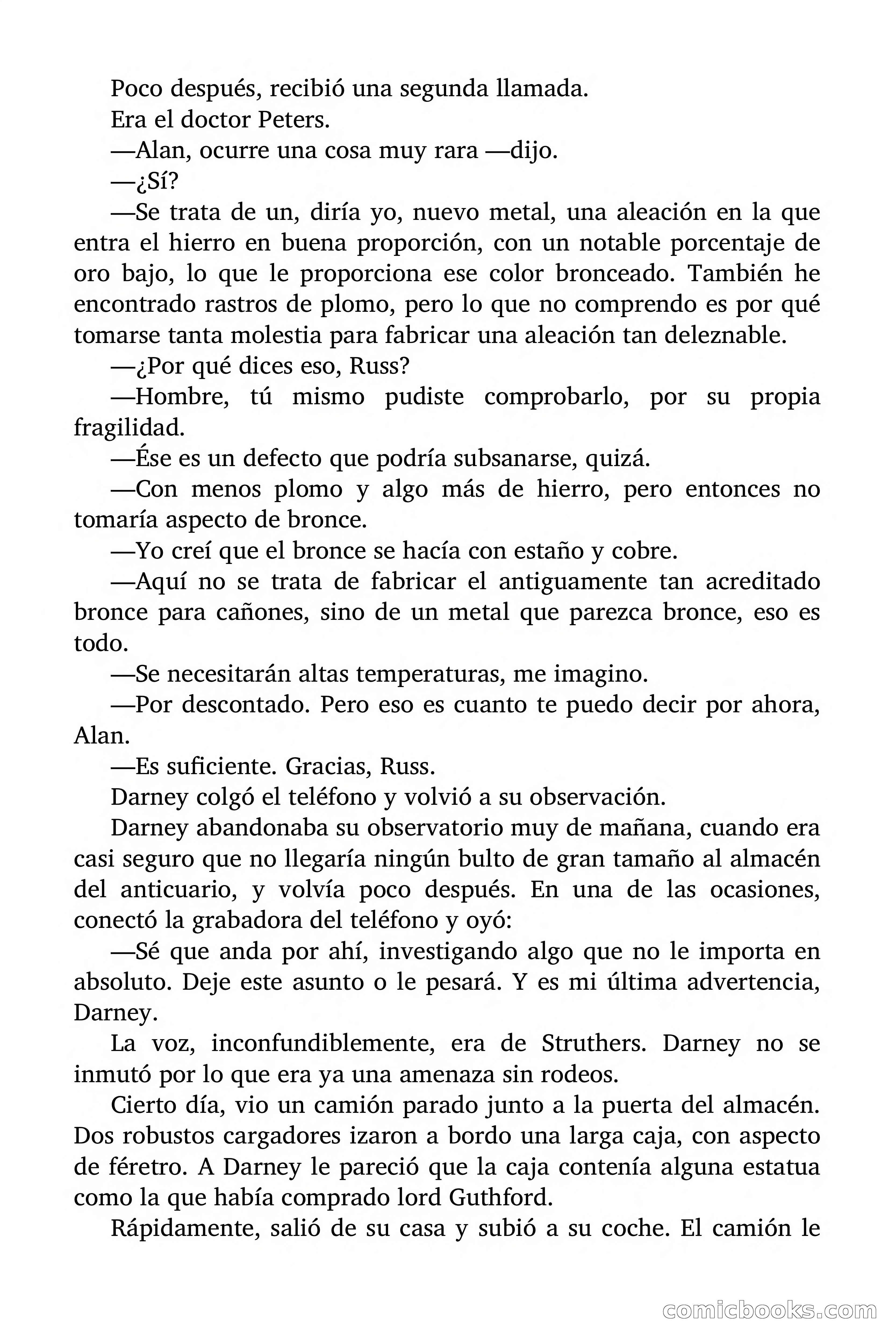 Selección Terror: La fábrica de estatuas — page 36 of 99