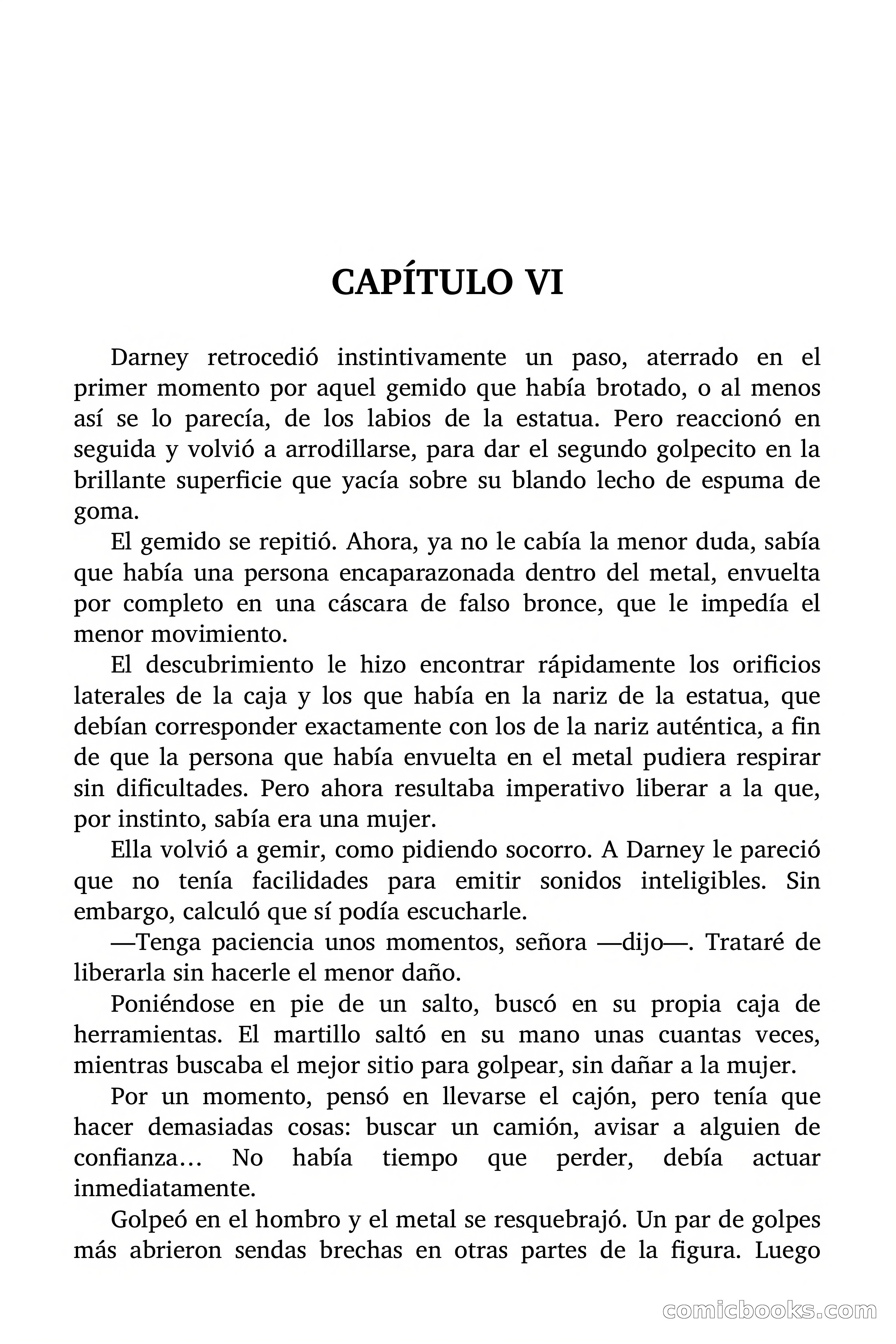 Selección Terror: La fábrica de estatuas — page 39 of 99