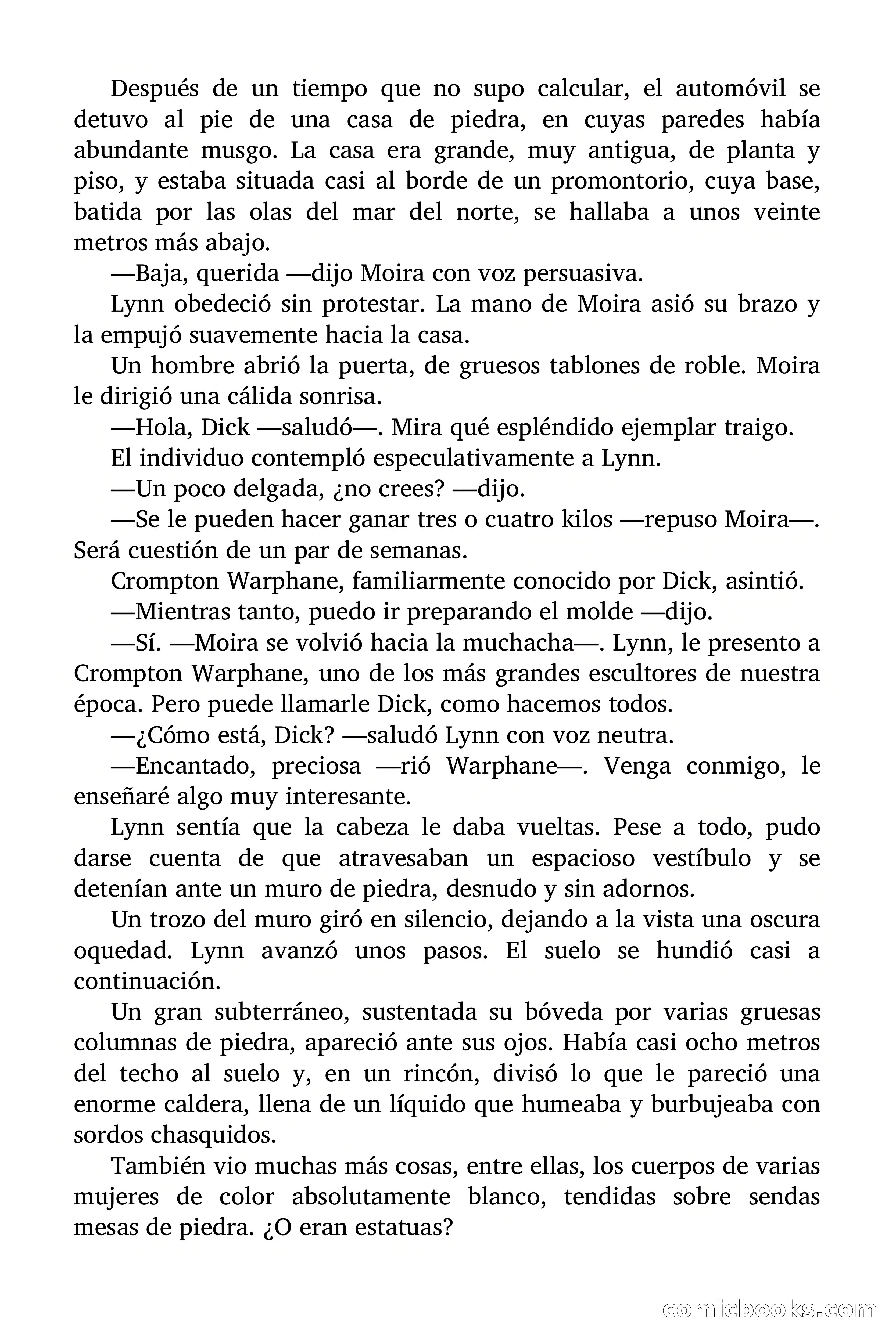 Selección Terror: La fábrica de estatuas — page 66 of 99