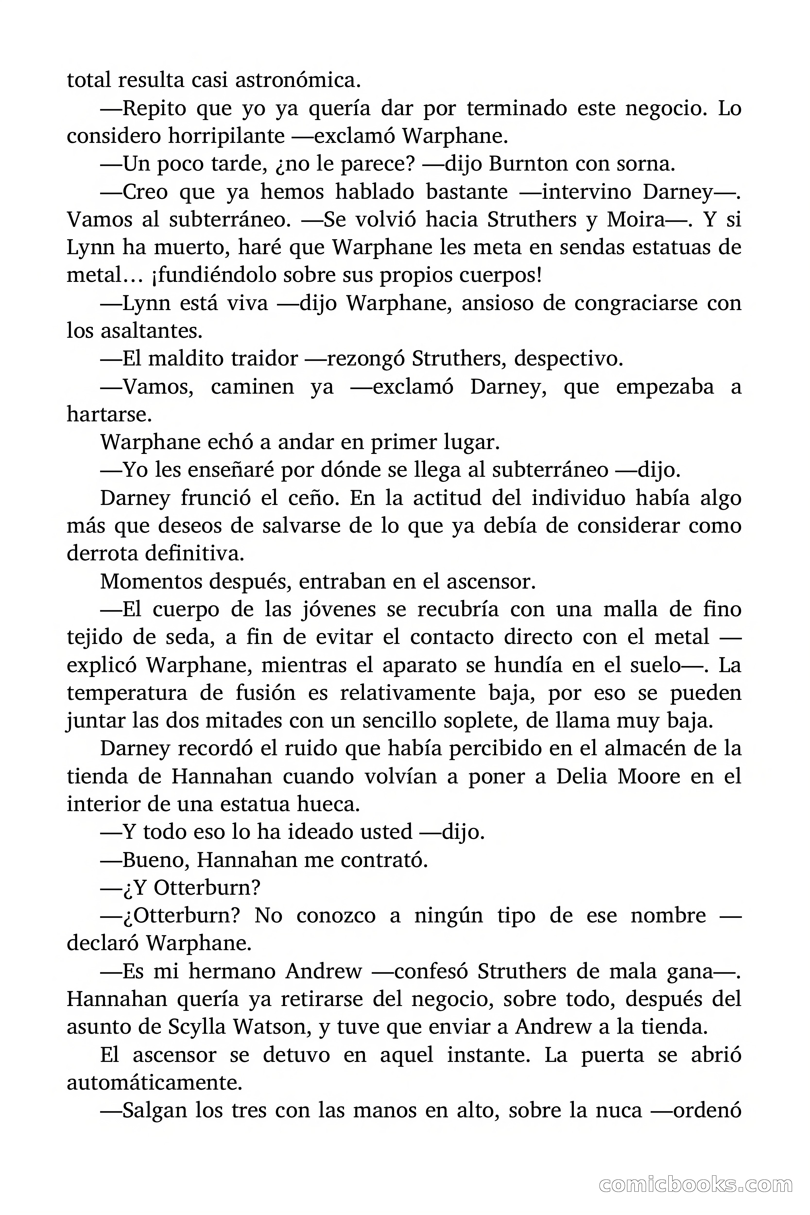 Selección Terror: La fábrica de estatuas — page 90 of 99