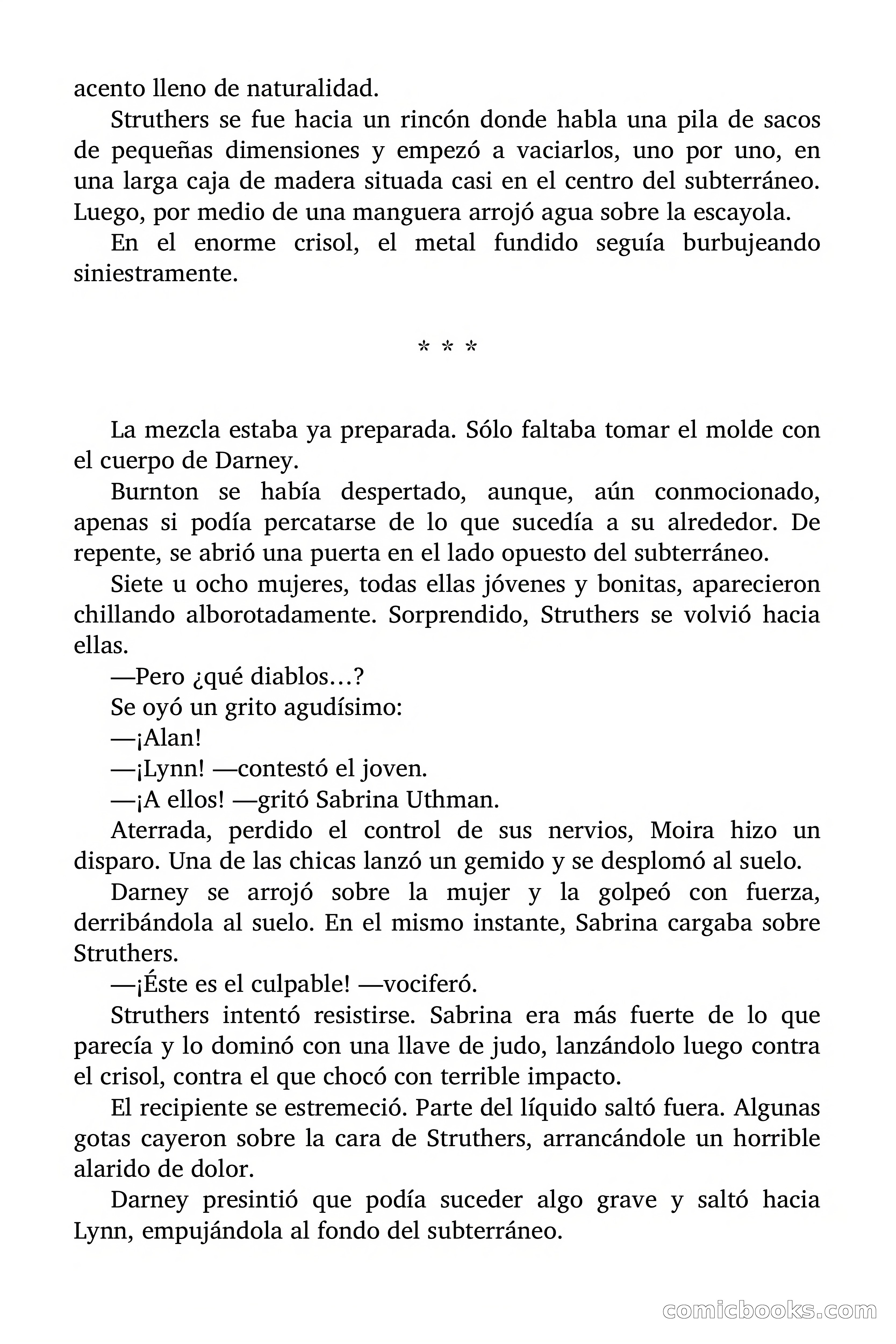 Selección Terror: La fábrica de estatuas — page 94 of 99