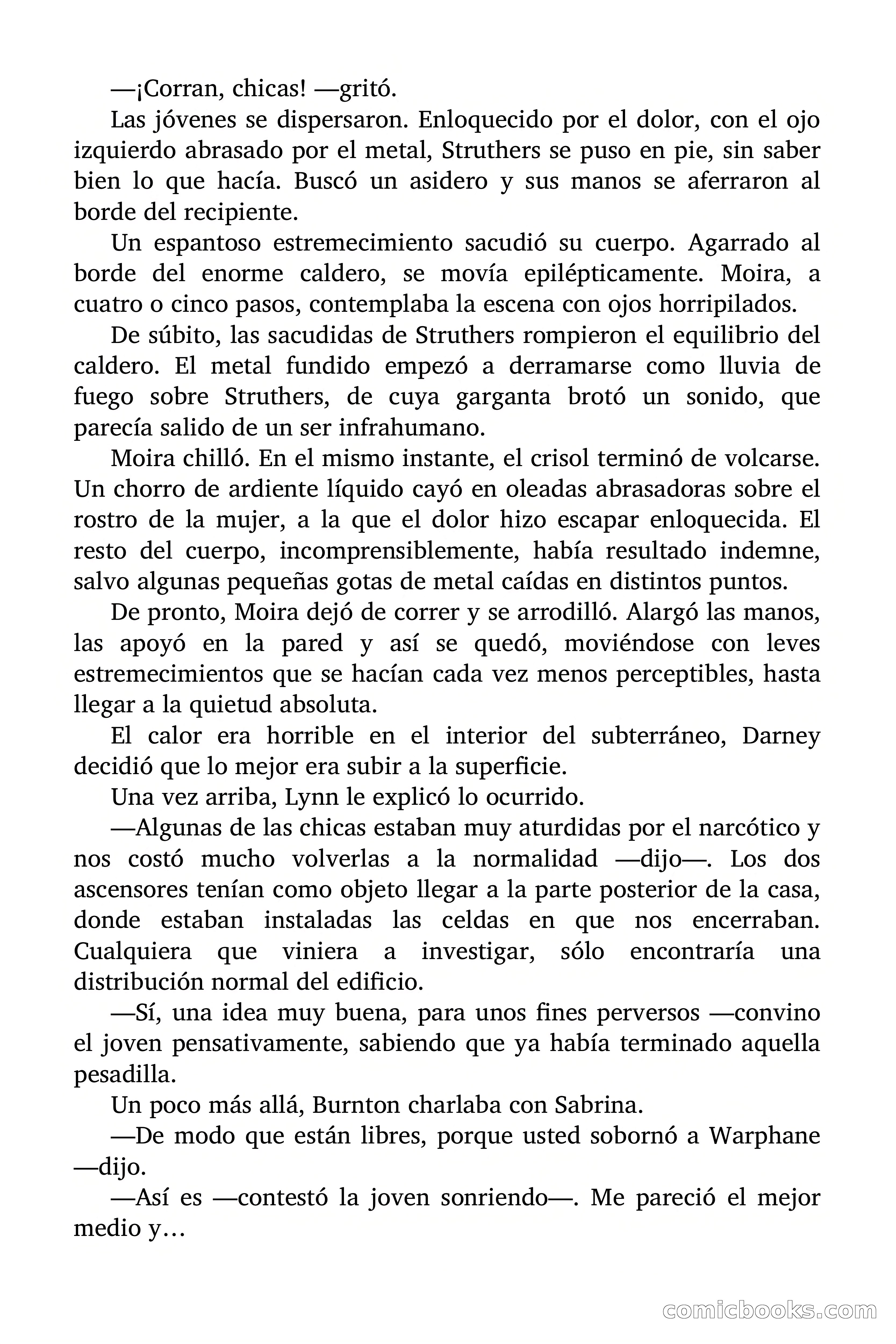Selección Terror: La fábrica de estatuas — page 95 of 99