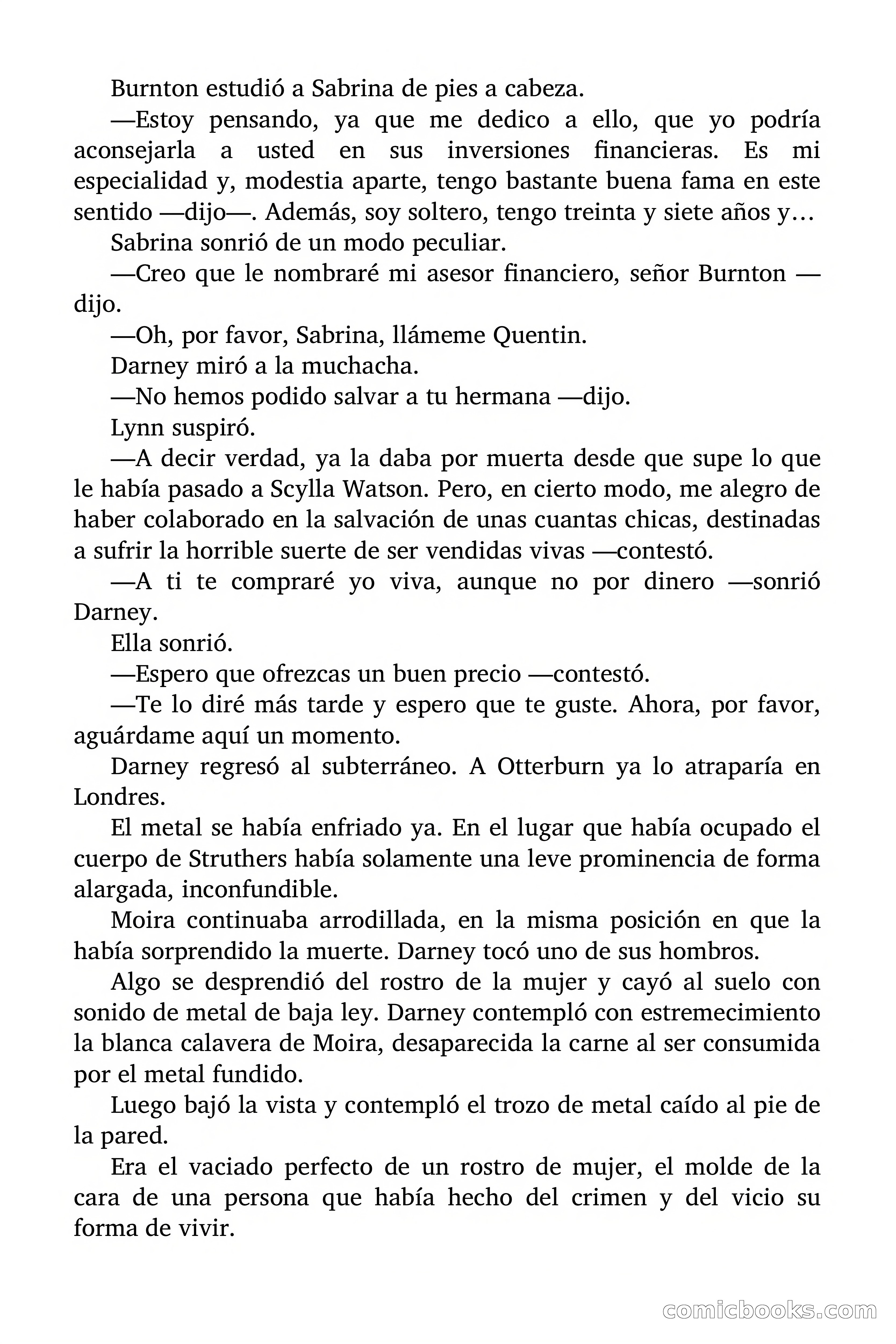 Selección Terror: La fábrica de estatuas — page 96 of 99