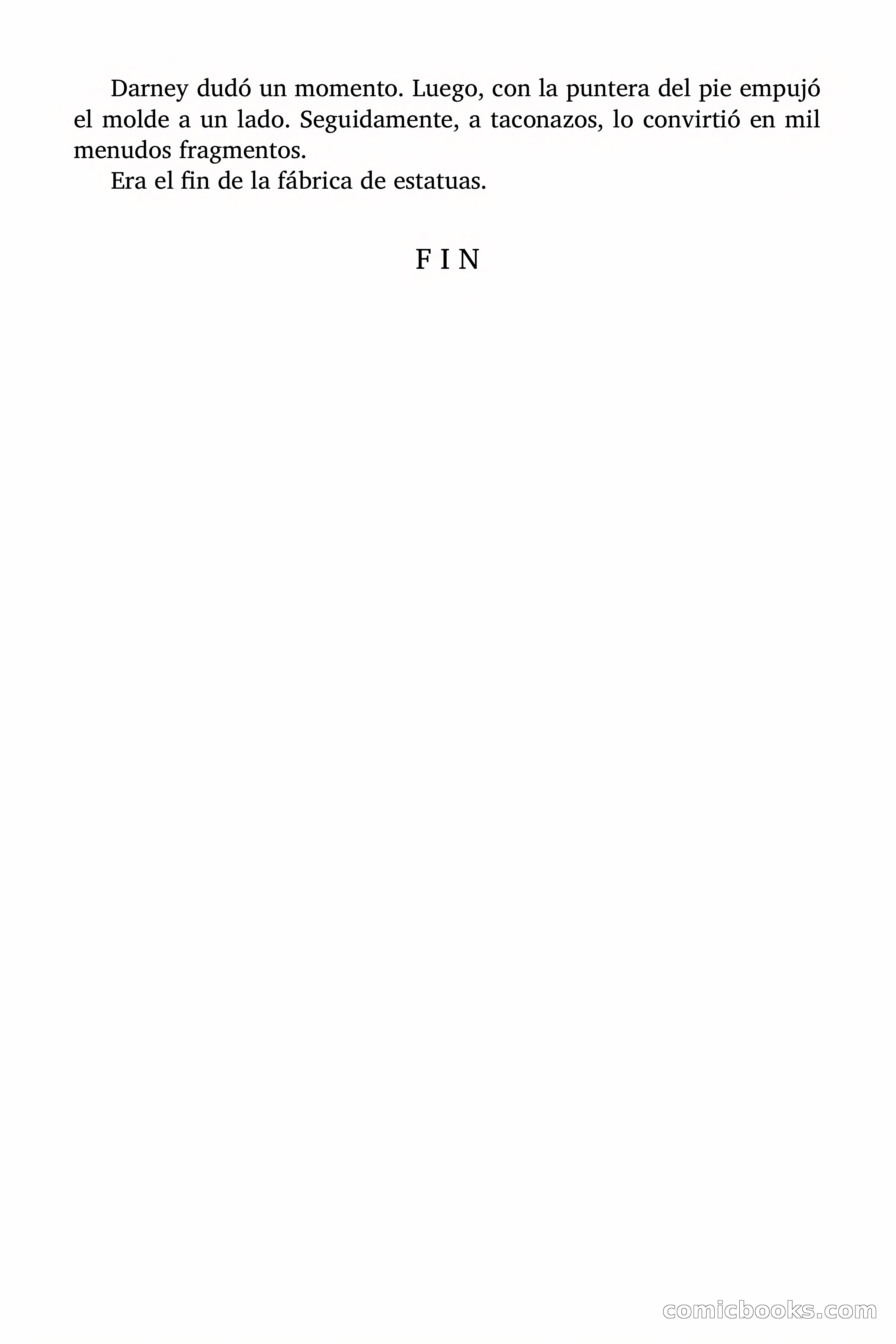 Selección Terror: La fábrica de estatuas — page 97 of 99