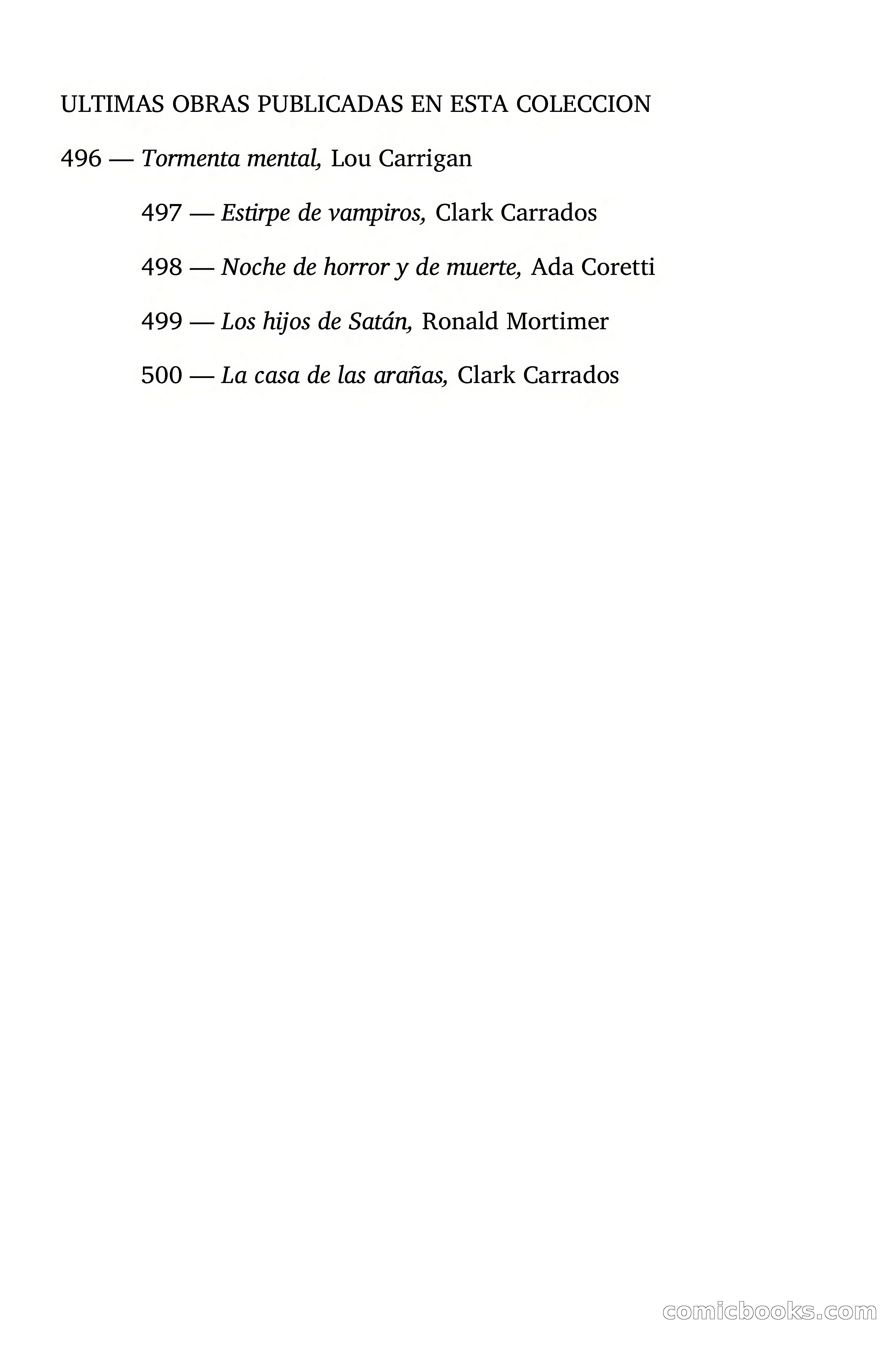 Selección Terror: La elegida de Satán — page 6 of 104