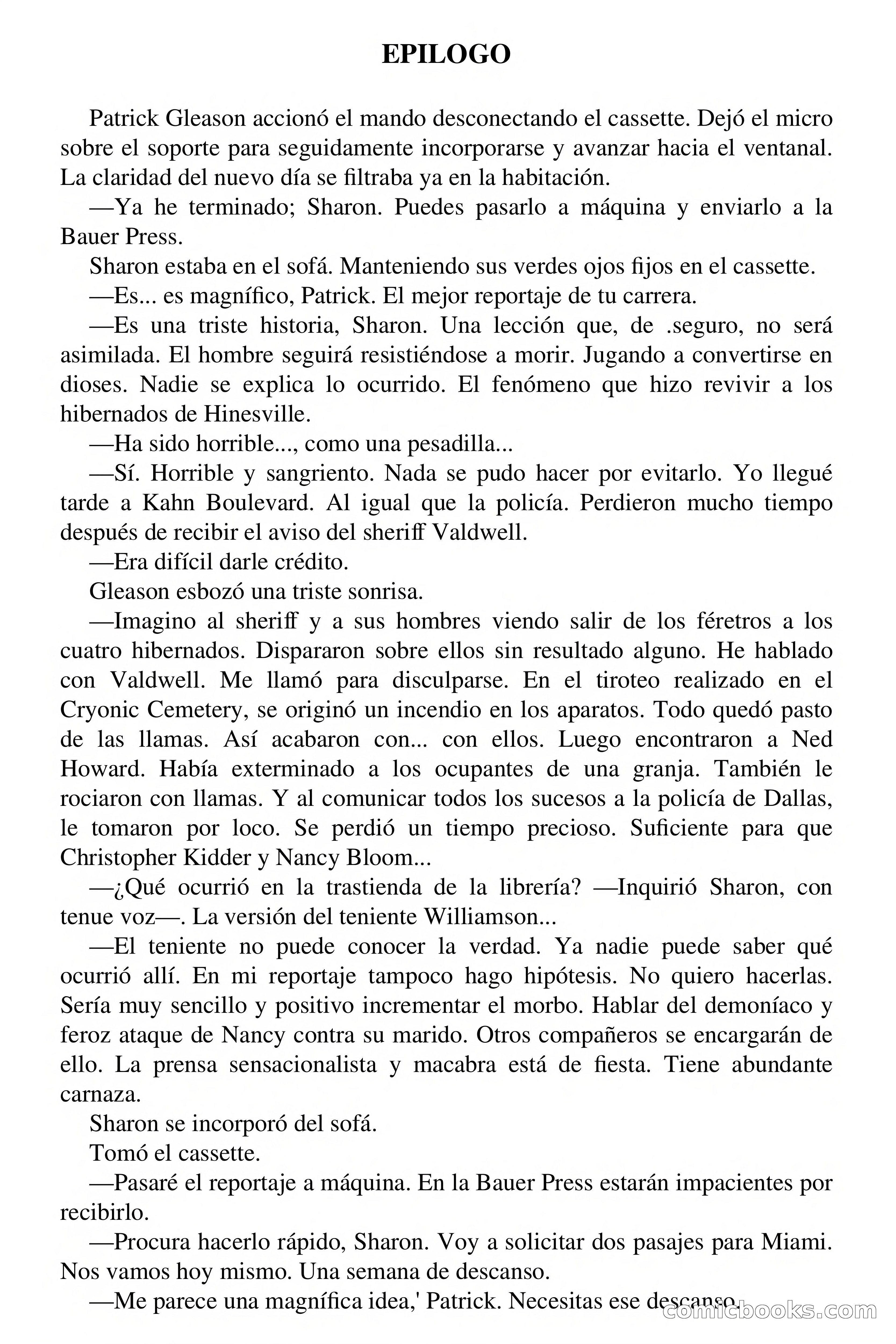 Selección Terror: Mis amados muertos — page 63 of 64