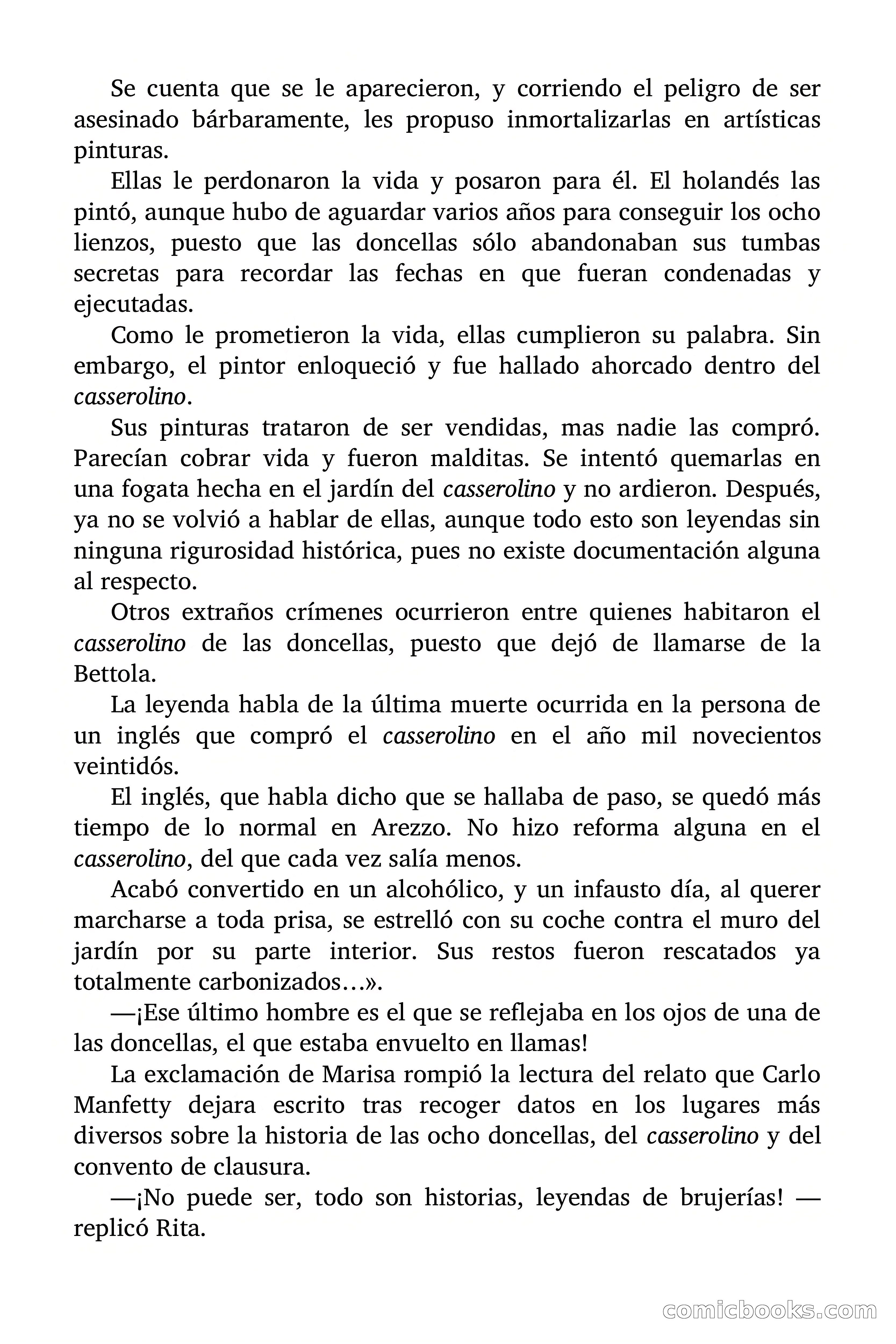 Selección Terror: Las Sádicas Doncellas — page 34 of 91