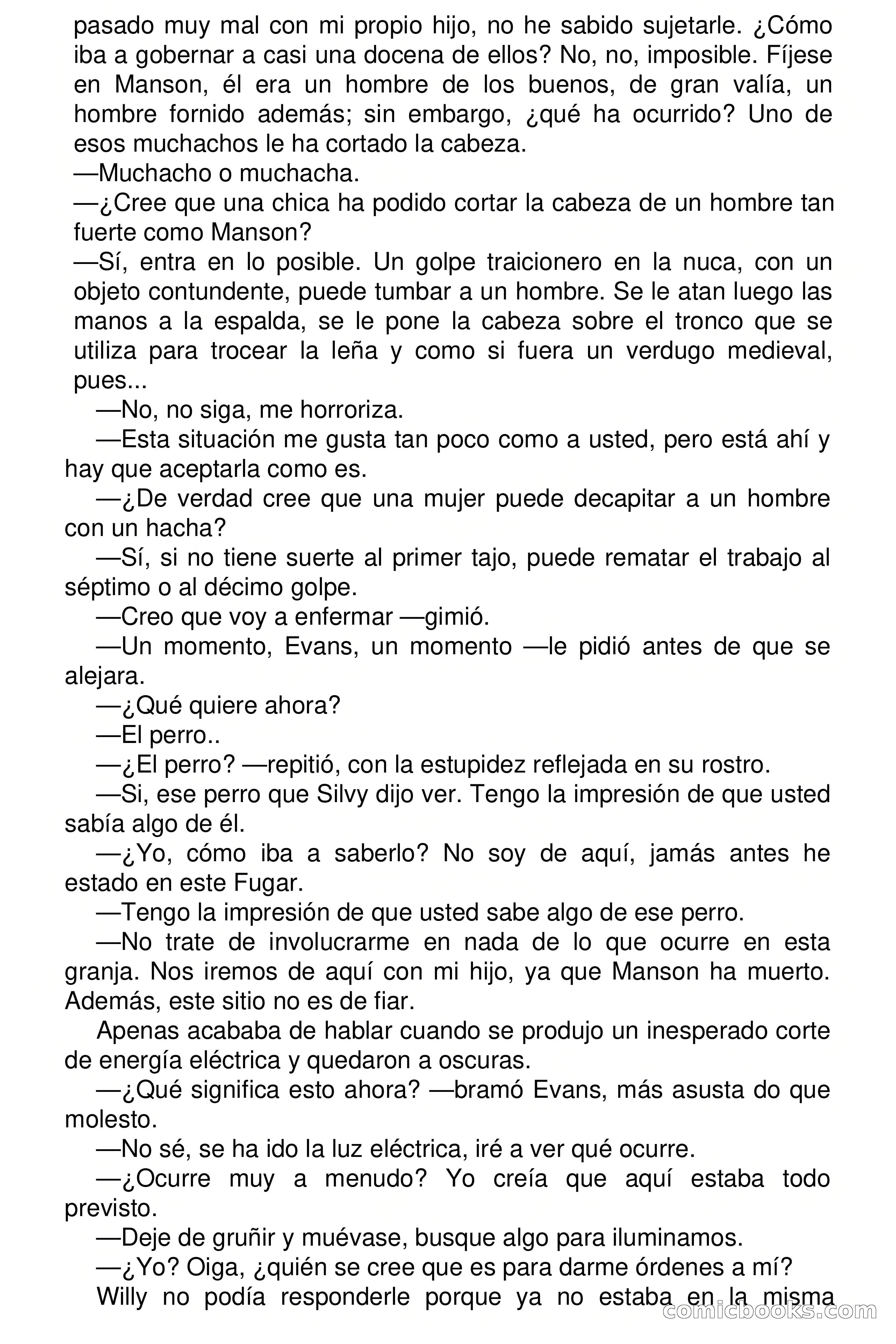 Selección Terror: Granja de Malditos — page 35 of 71