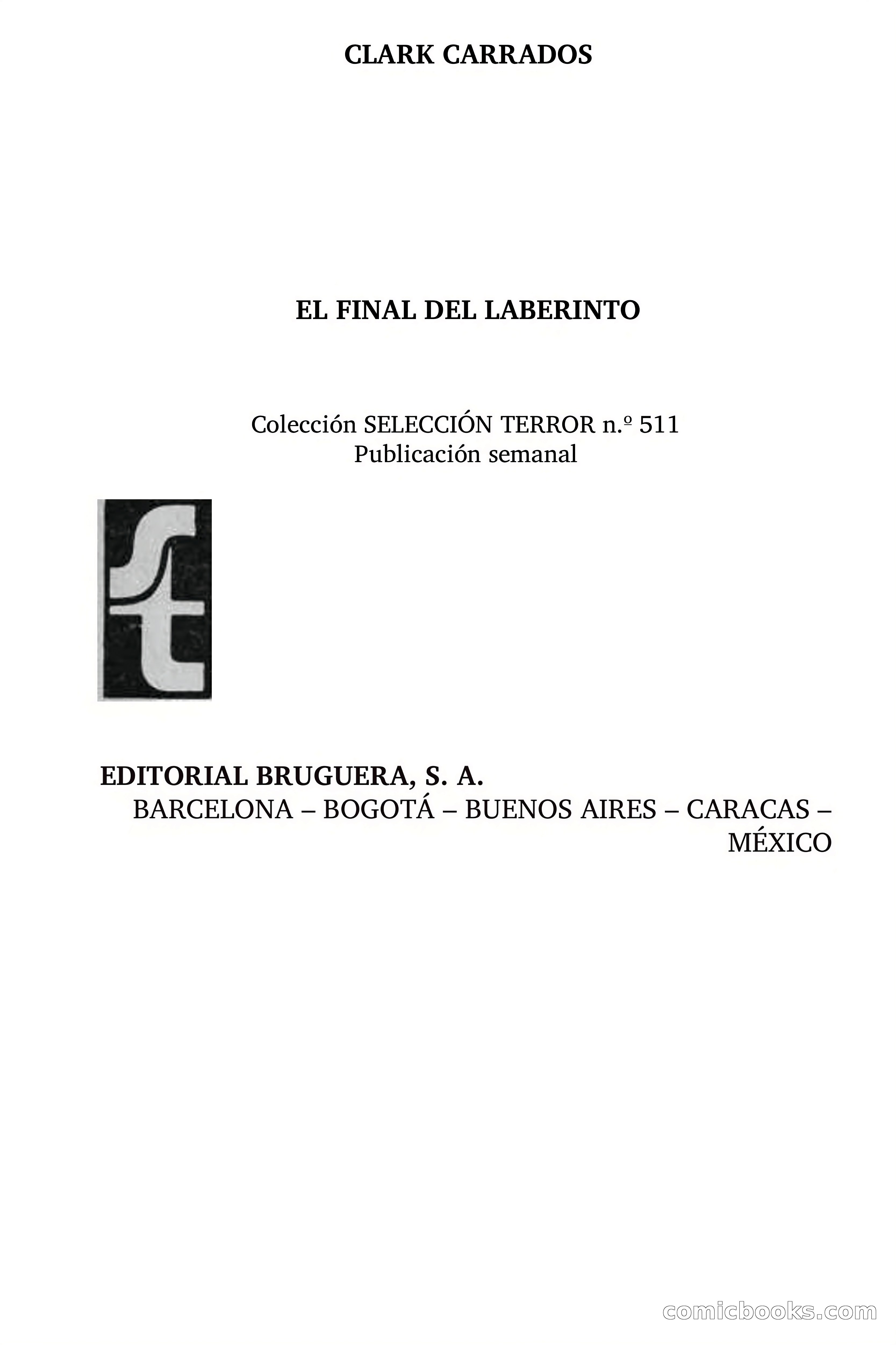 El Final del Laberinto — page 4 of 78