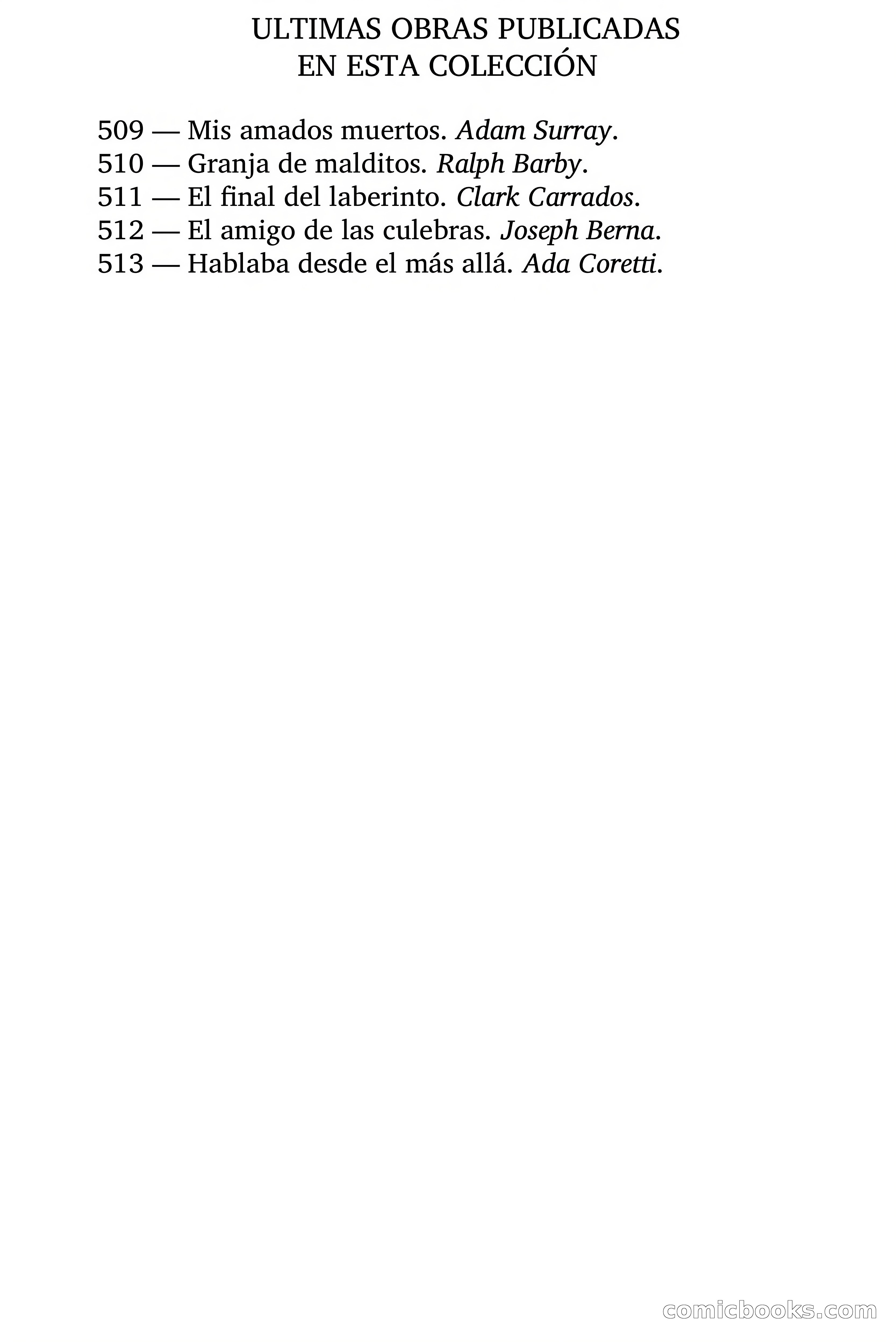 Selección Terror: La Muerte Gris — page 4 of 72