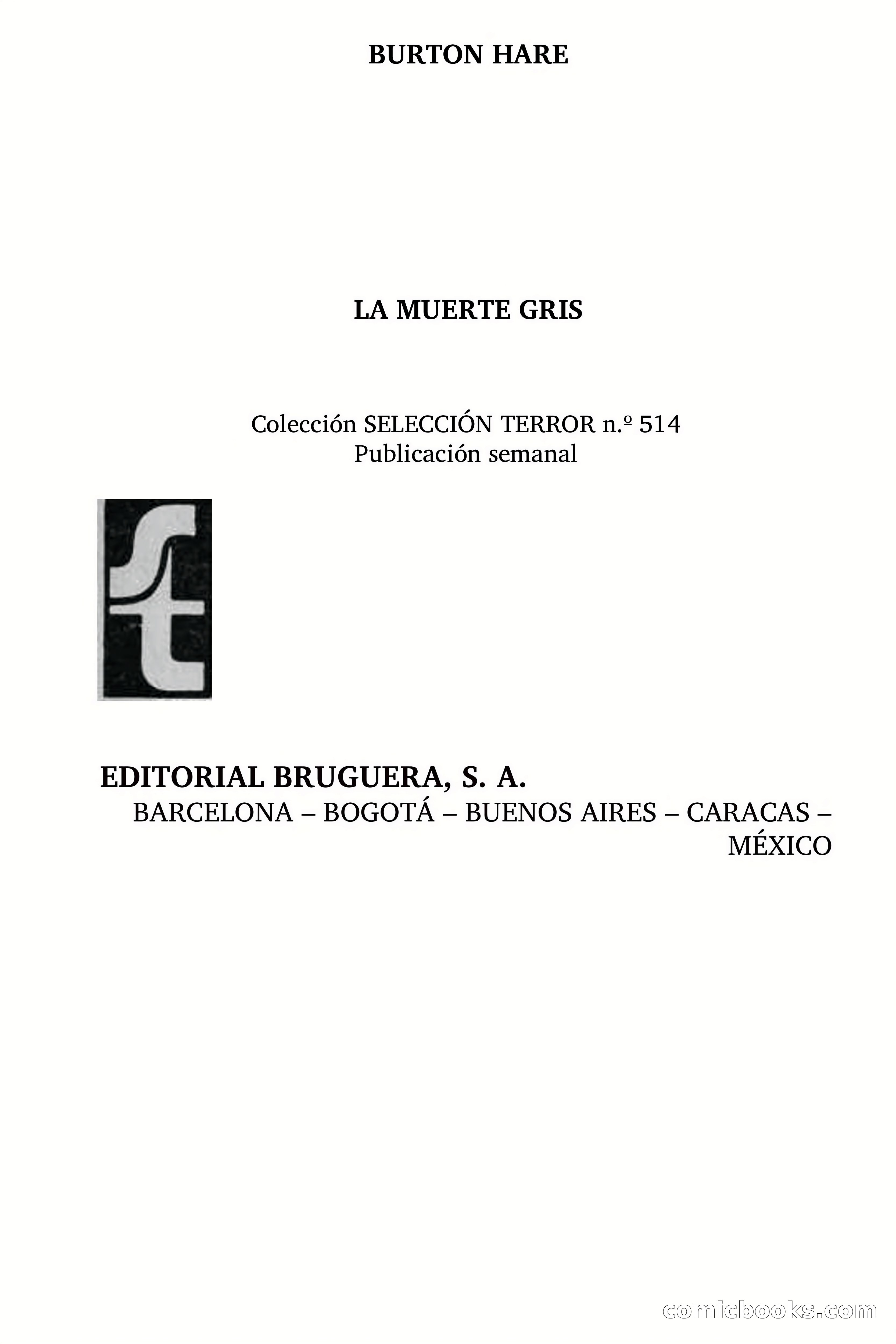 Selección Terror: La Muerte Gris — page 5 of 72