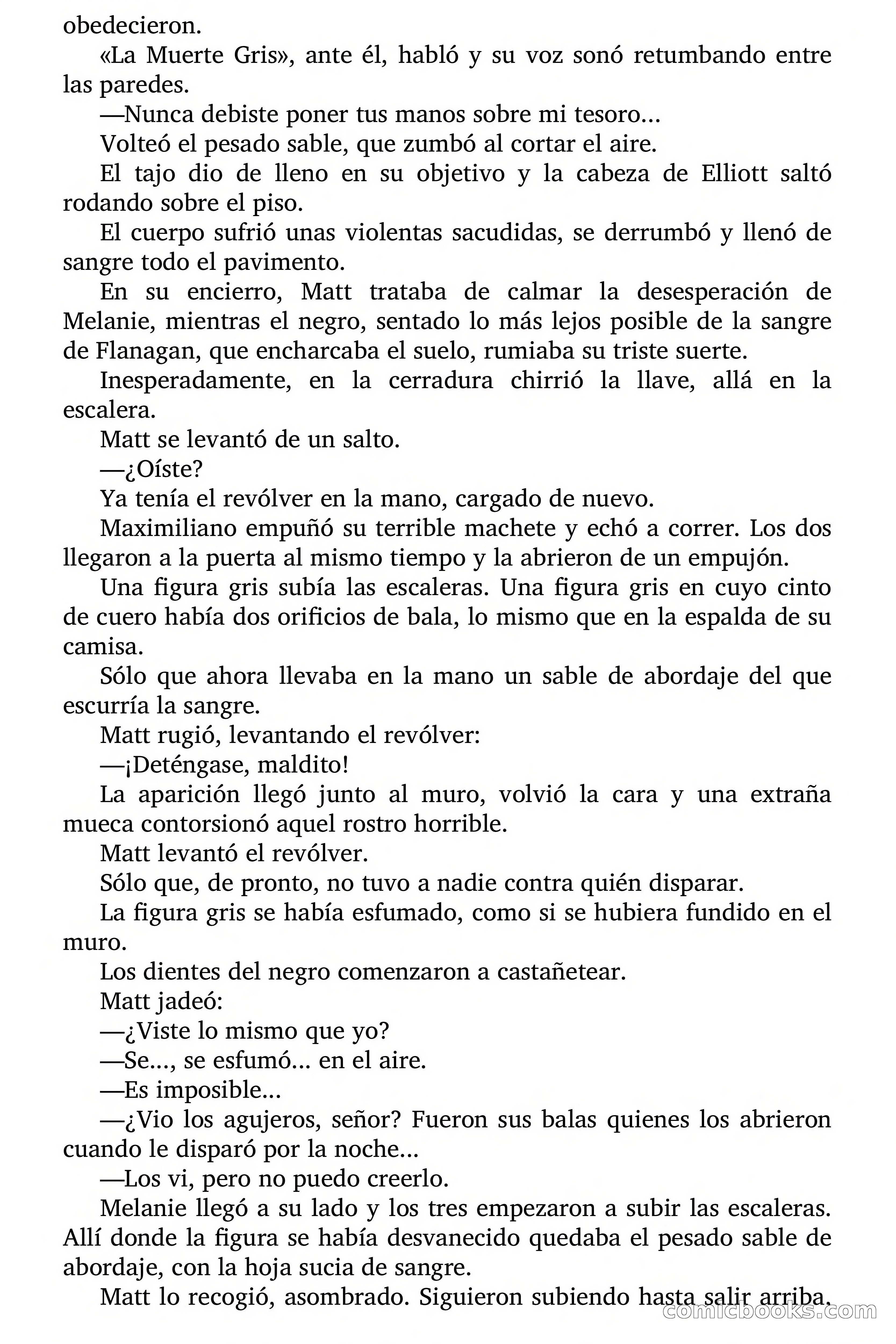 Selección Terror: La Muerte Gris — page 70 of 72