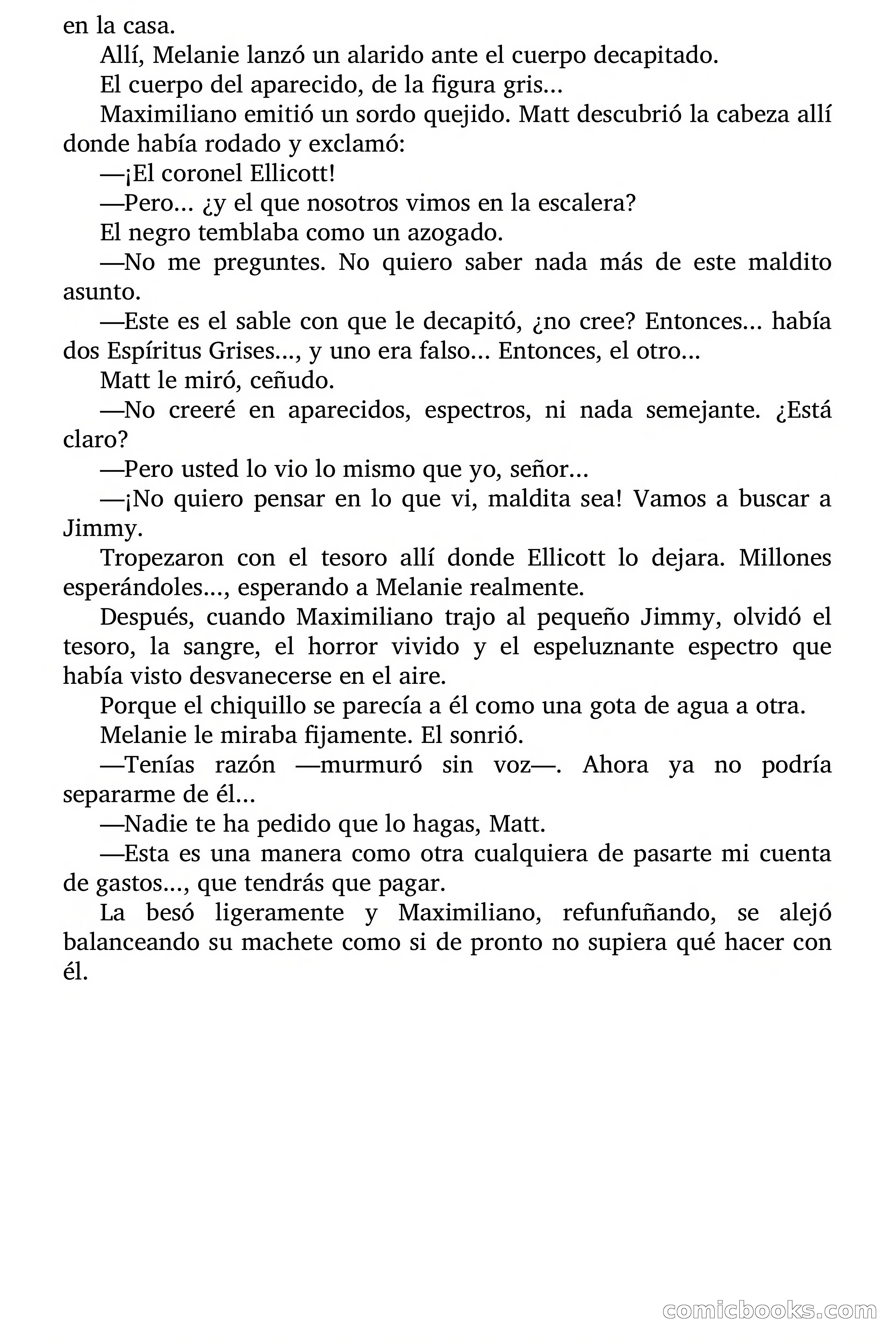 Selección Terror: La Muerte Gris — page 71 of 72
