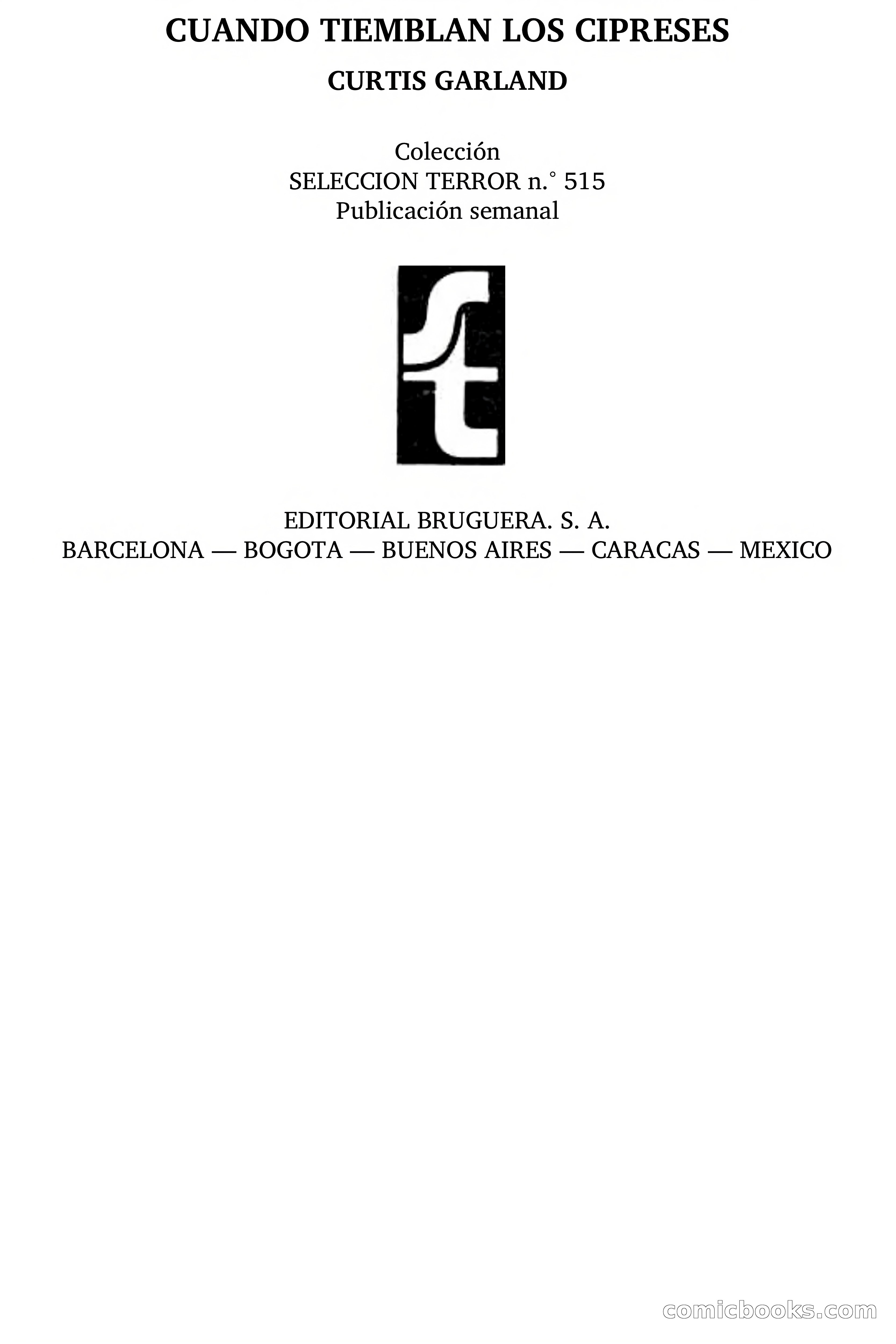Cuando tiemblan los cipreses — page 2 of 72