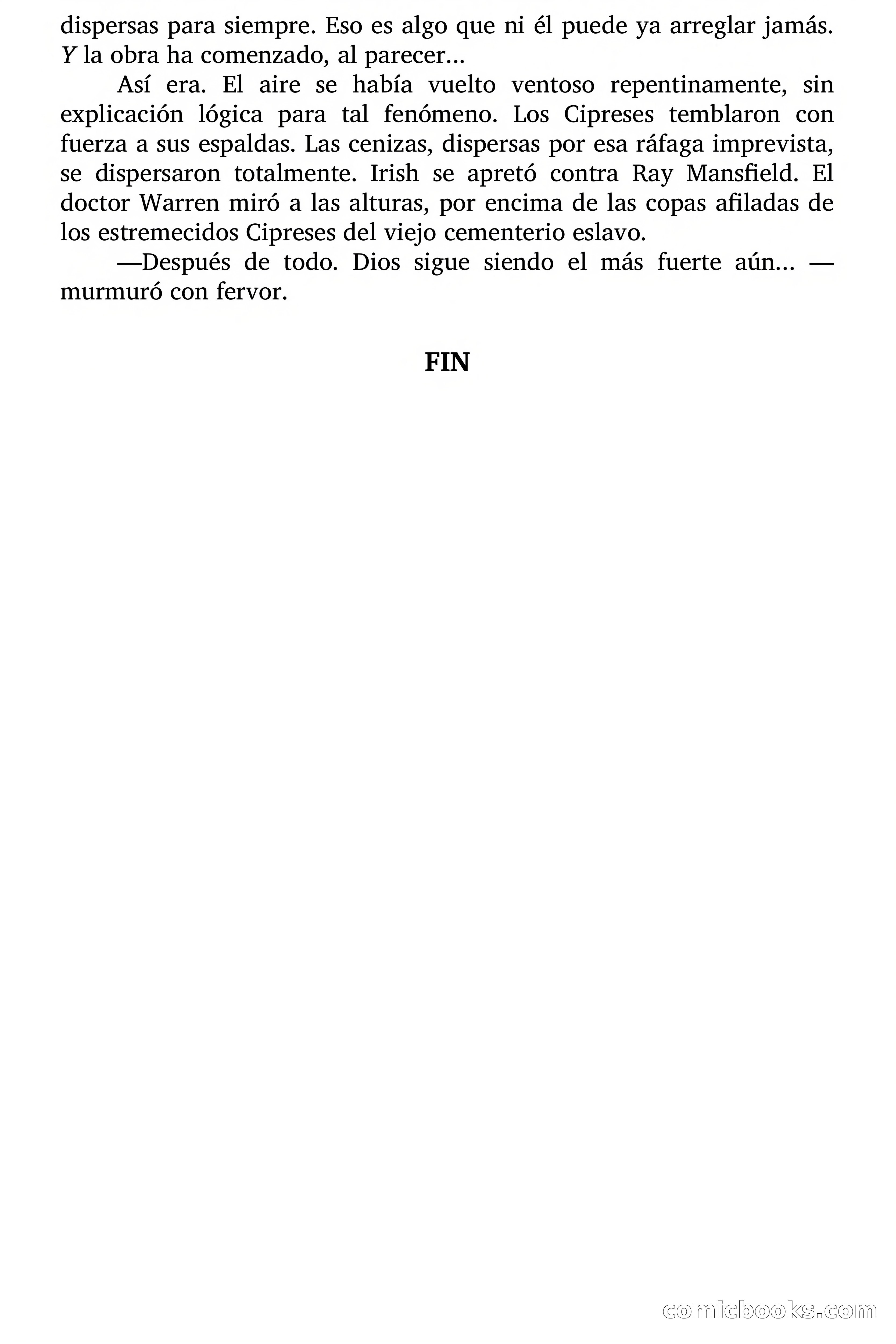 Cuando tiemblan los cipreses — page 69 of 72