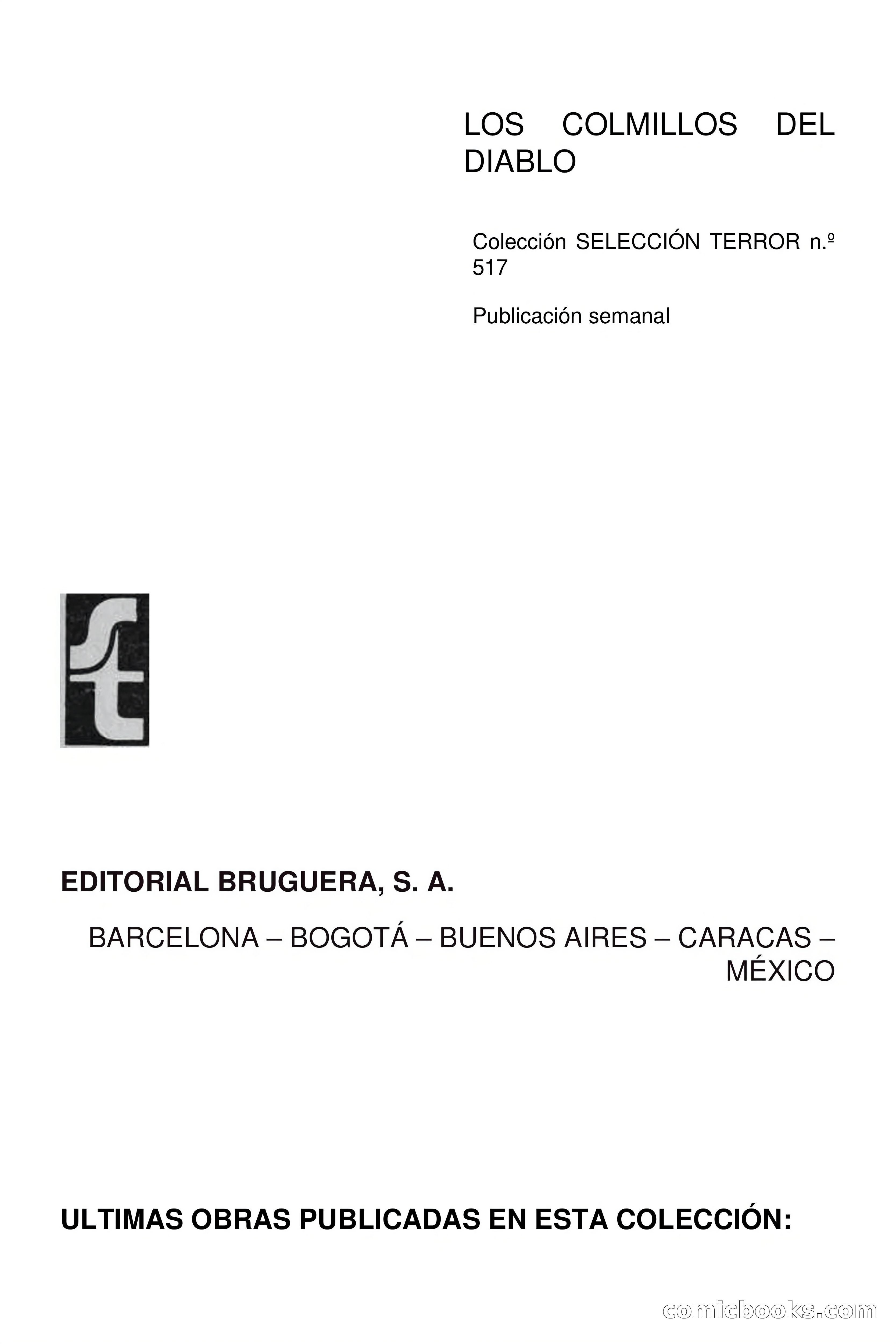 Los colmillos del diablo — page 3 of 60