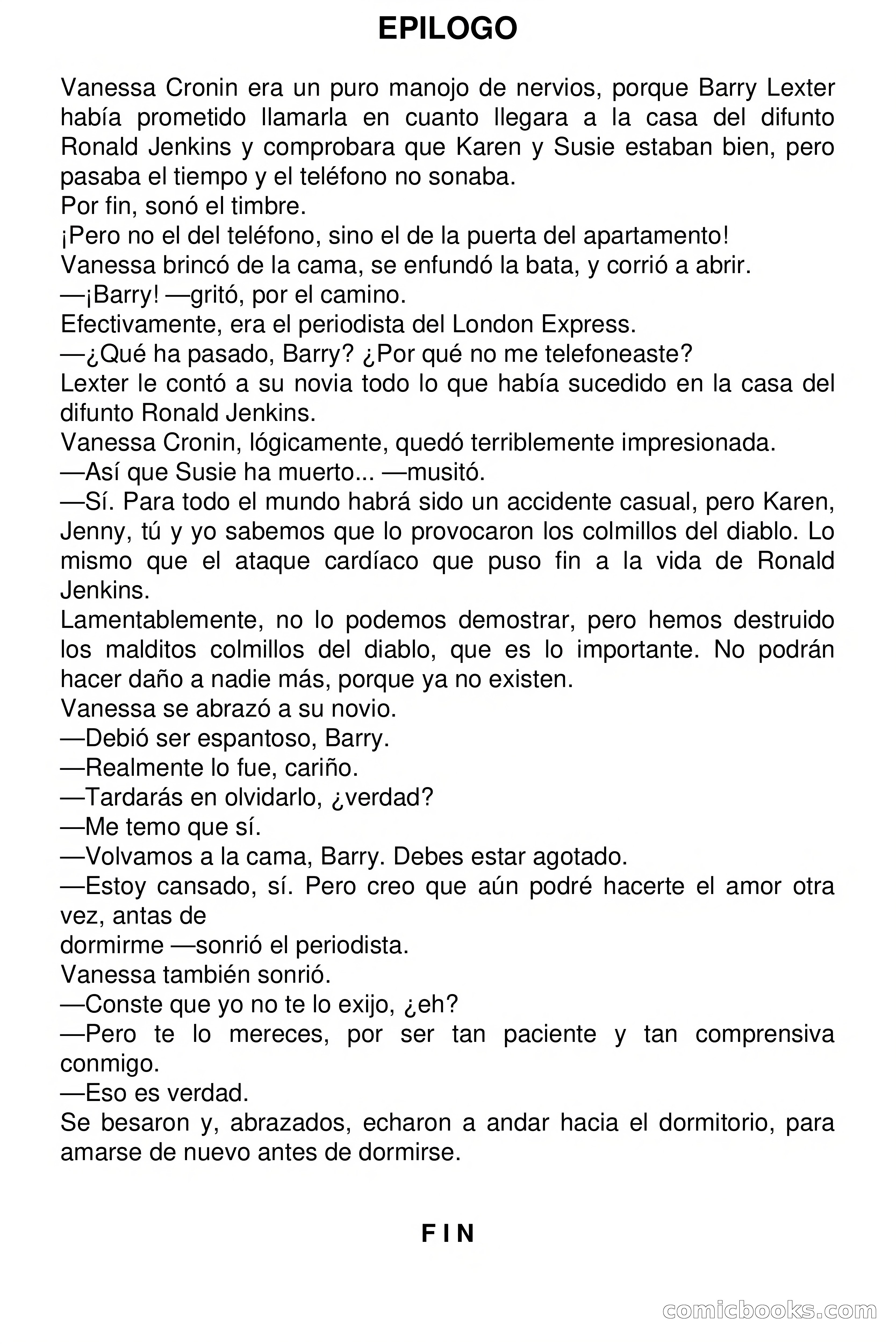 Los colmillos del diablo — page 59 of 60
