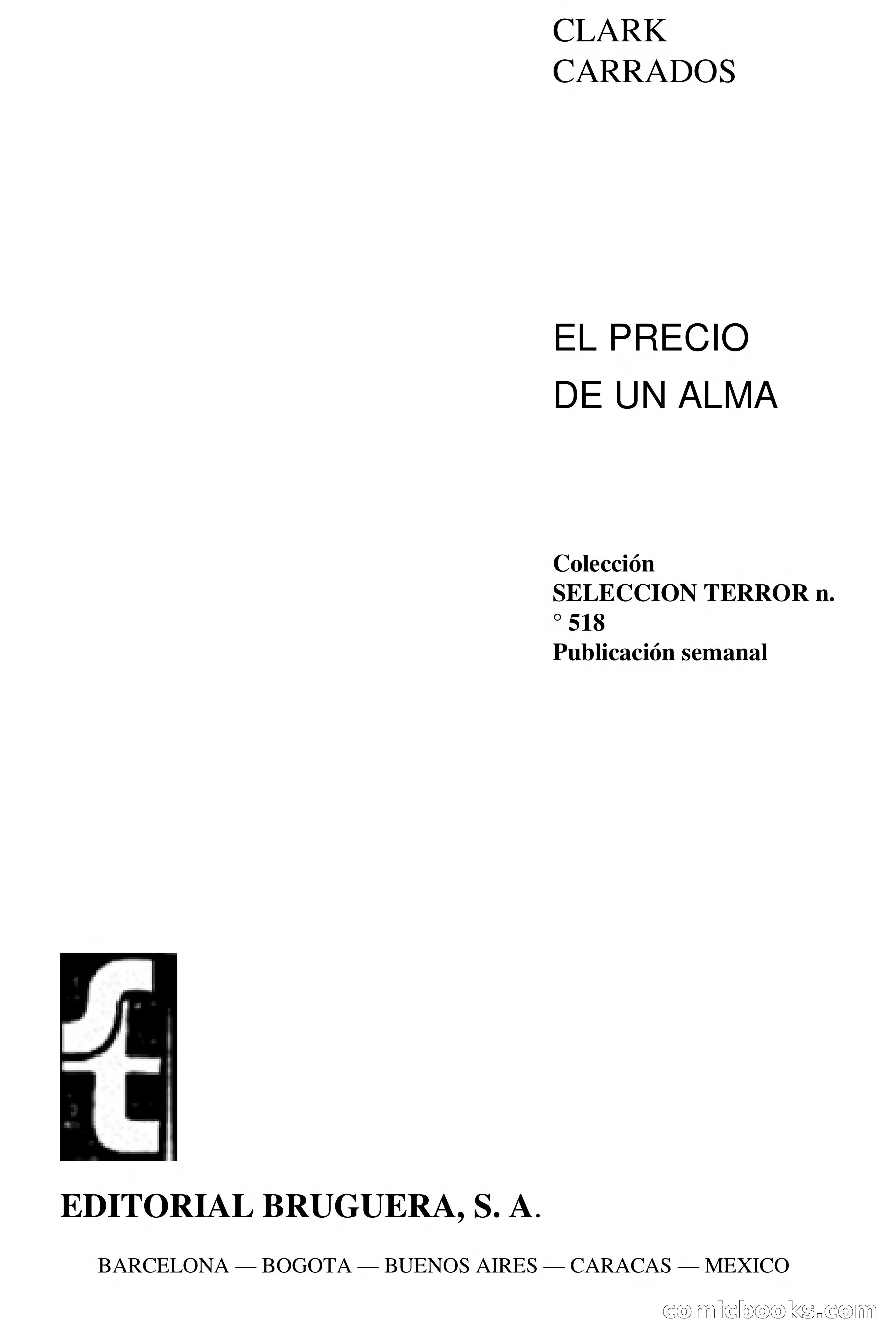 Selección Terror: El precio de un alma — page 5 of 82