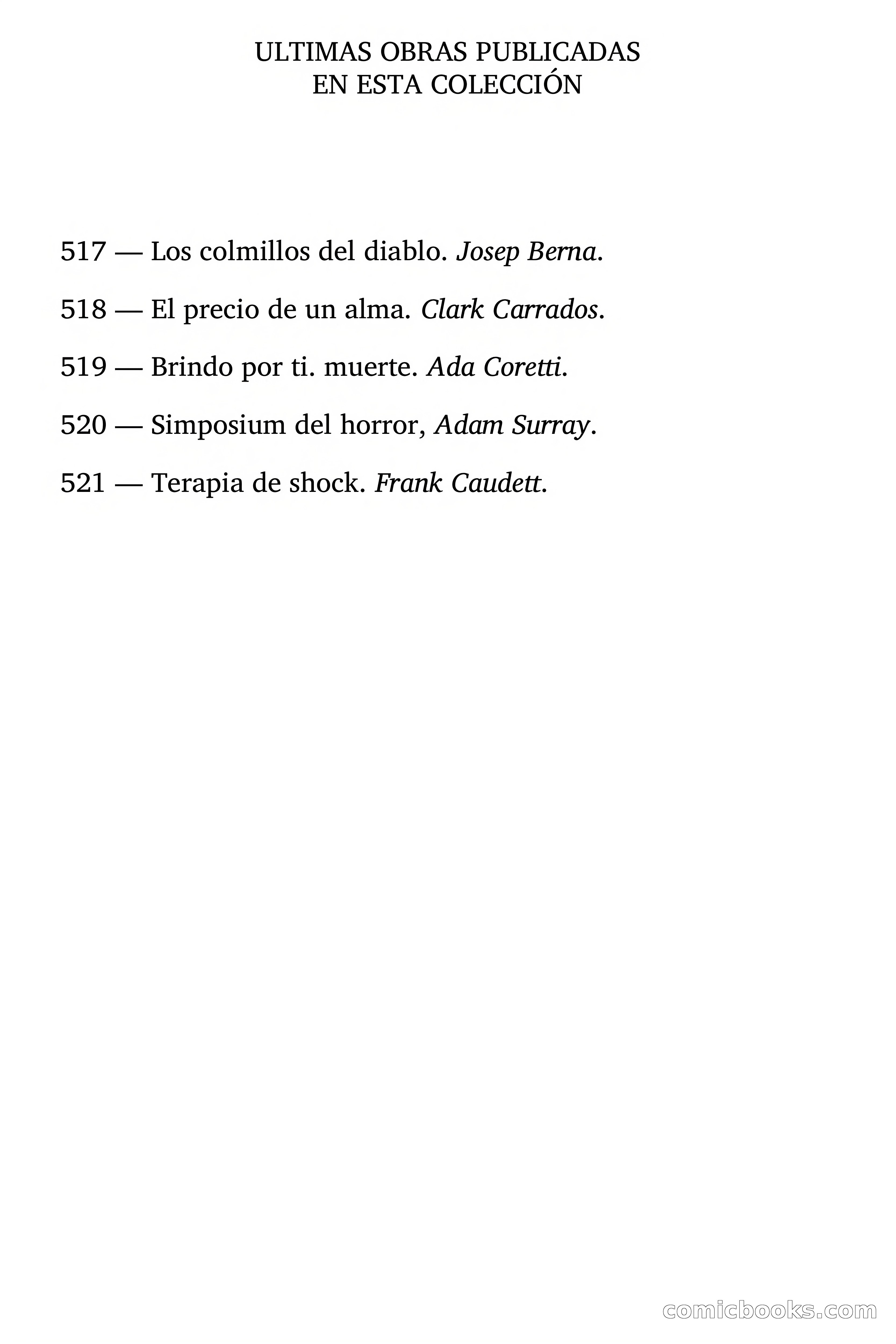 Selección Terror: El Templo de Satán — page 3 of 101