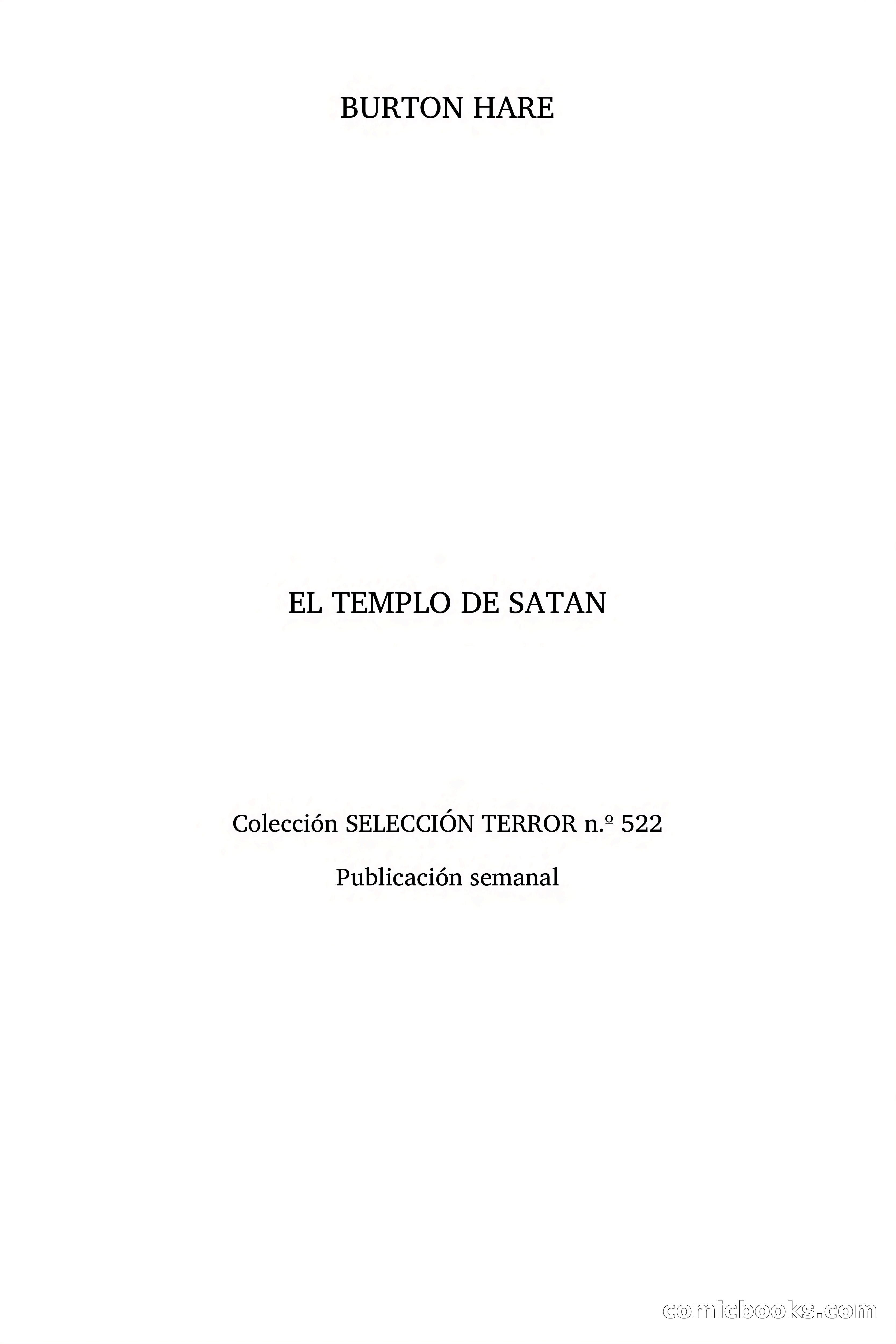 Selección Terror: El Templo de Satán — page 4 of 101