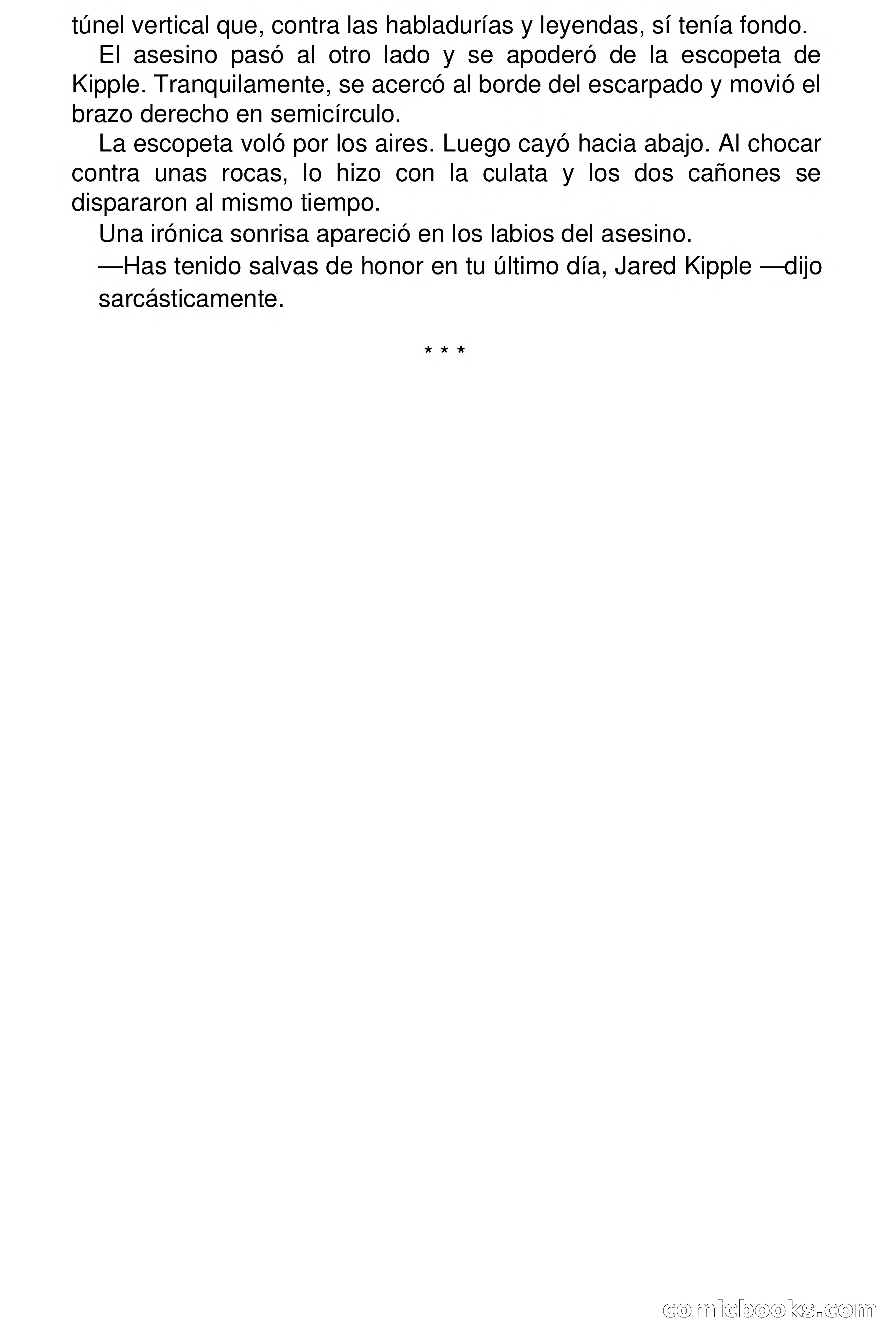 Clark Carrados: Tumba sin fondo — page 26 of 119