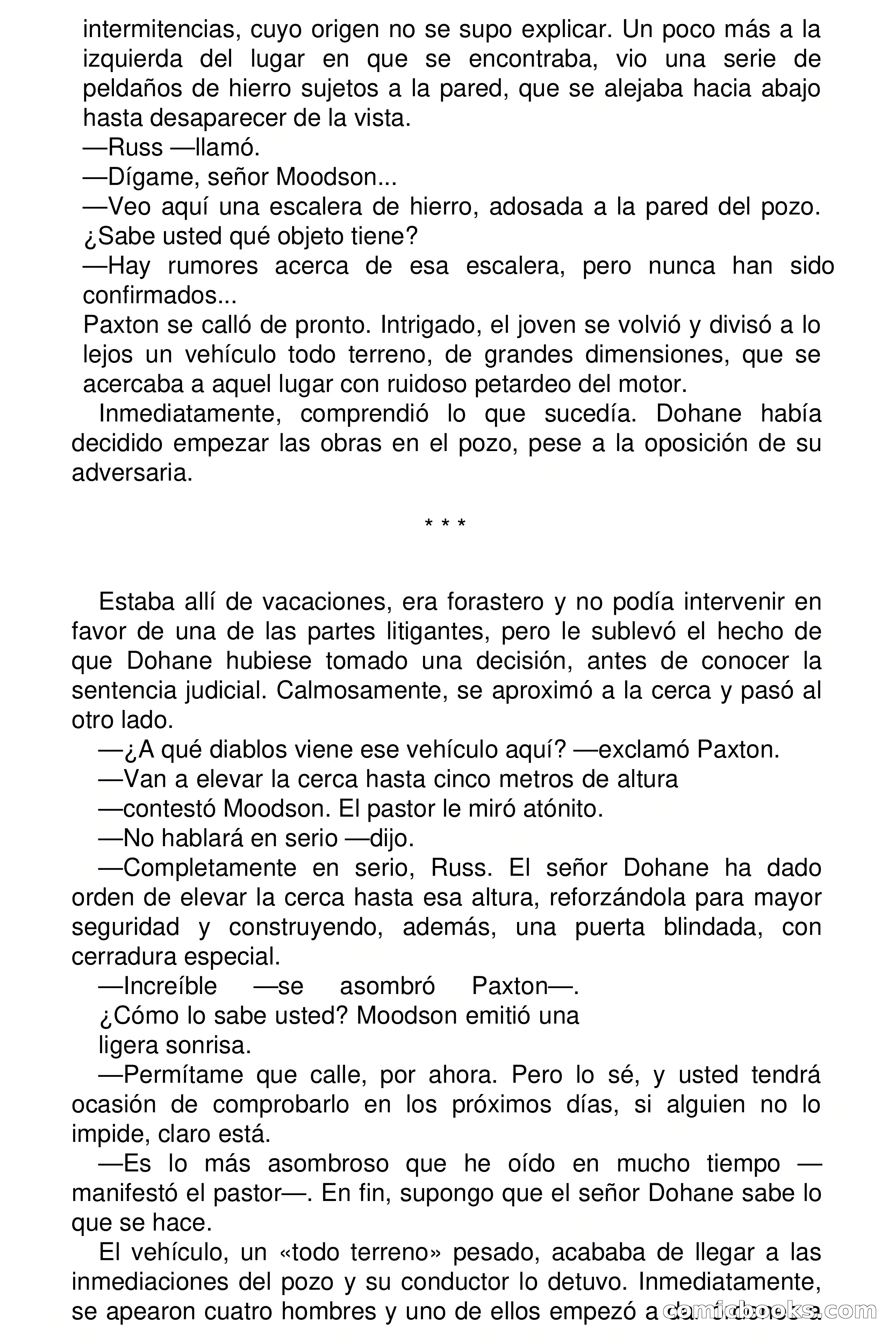 Clark Carrados: Tumba sin fondo — page 40 of 119